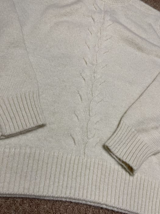 Stussy Stussy Cable Knit Sweater Cream | Grailed