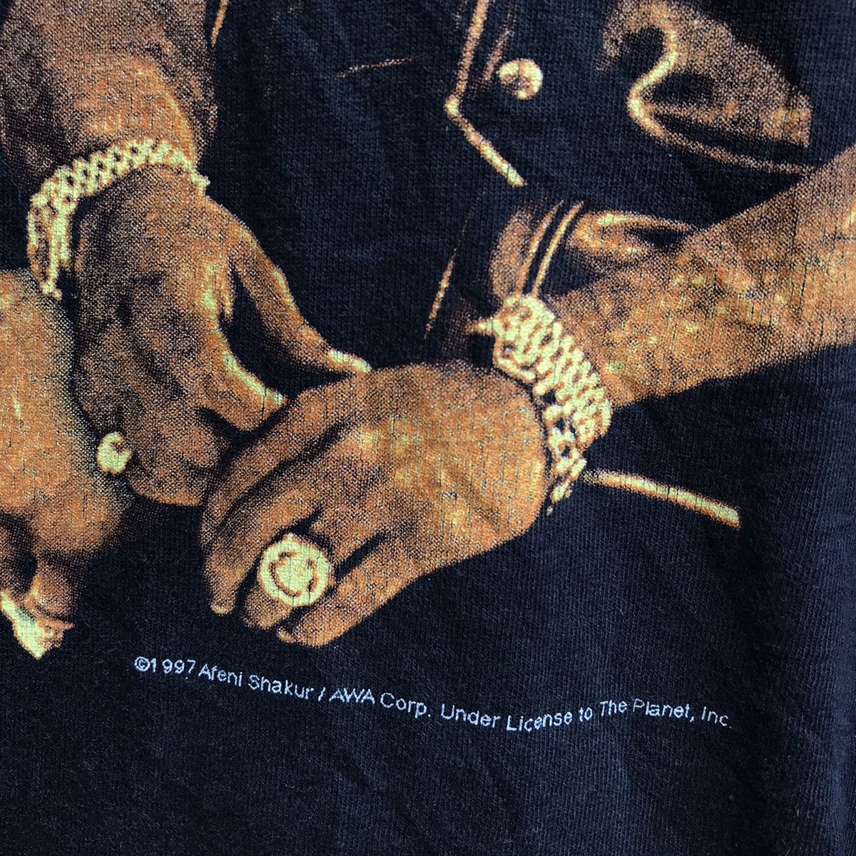 Rap Tees Vintage rare 90s TUPAC SHAKUR raptee hiphop snoop dog dr dre Size US XL / EU 56 / 4 - 4 Thumbnail