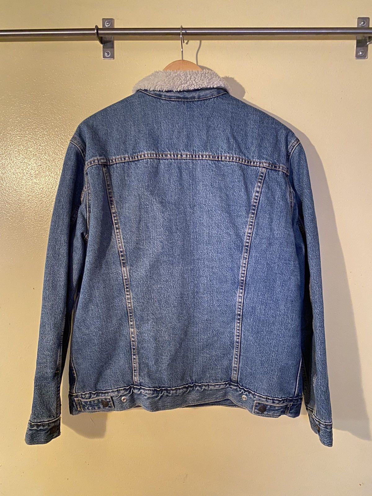 Levi’s shearling denim jacket