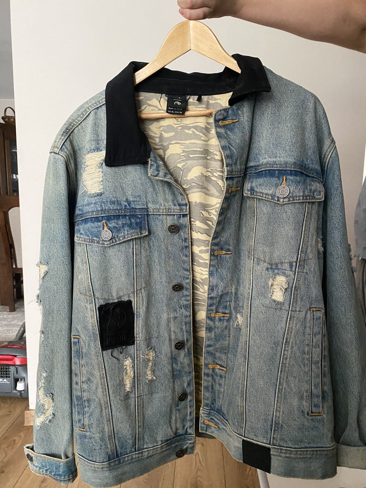 Puma XO by The Weeknd Denim jacket, Men's Clothing