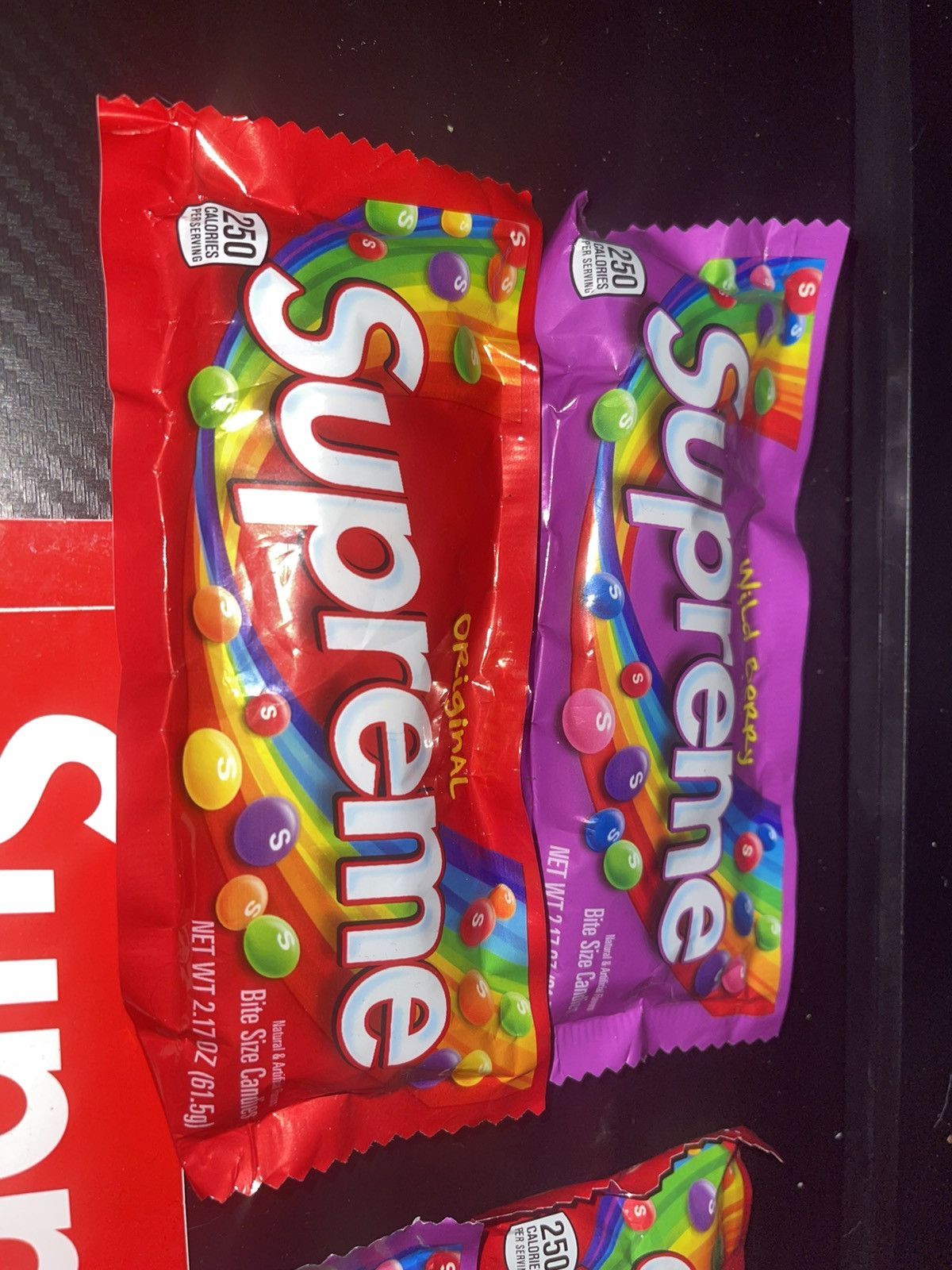 Supreme Skittles Set (Not Fit For Human Consumption) Red & Purple - FW21 -  US