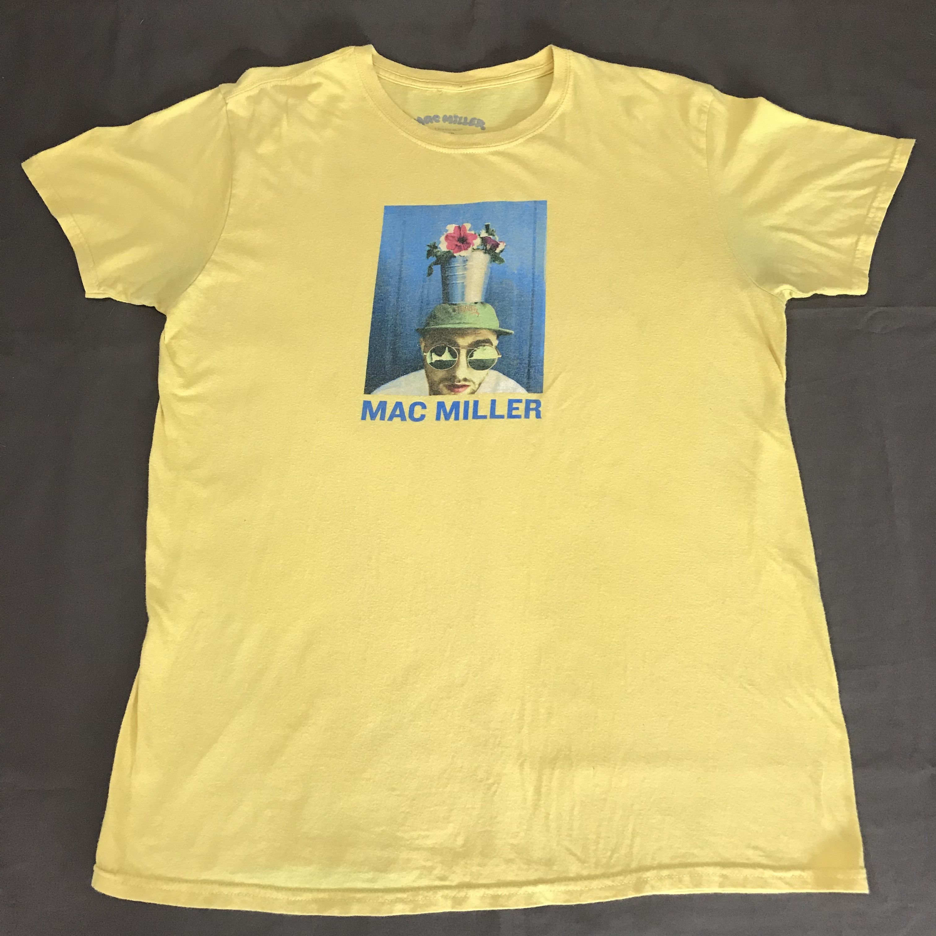 Mac Miller × Rap Tees Mac Miller Pothead Print Promo Tee Shirt Size US L / EU 52-54 / 3 - 2 Thumbnail