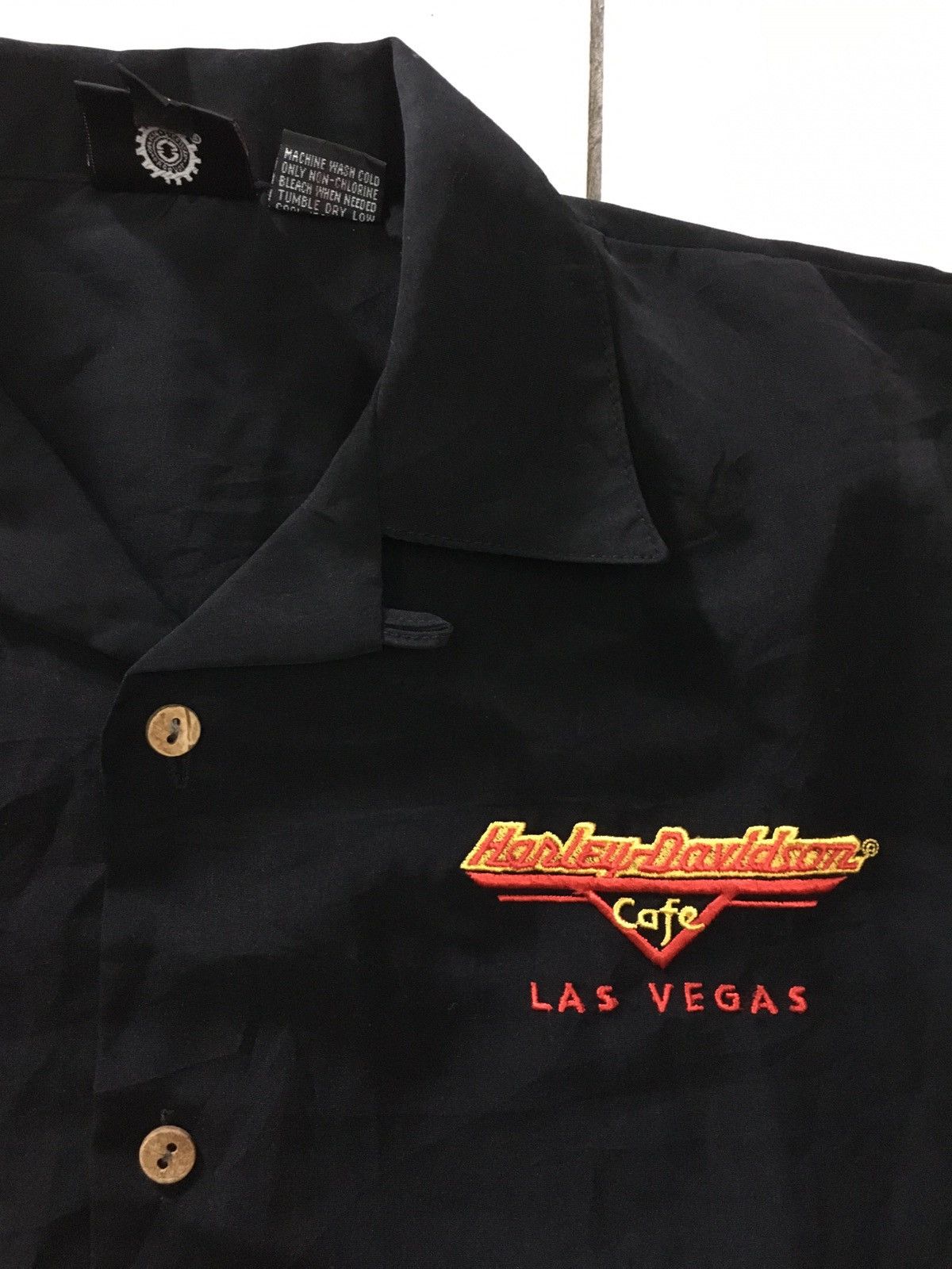 Harley Davidson × Vintage Vintage Harley Davidson Flame shirt button up Size US M / EU 48-50 / 2 - 4 Thumbnail