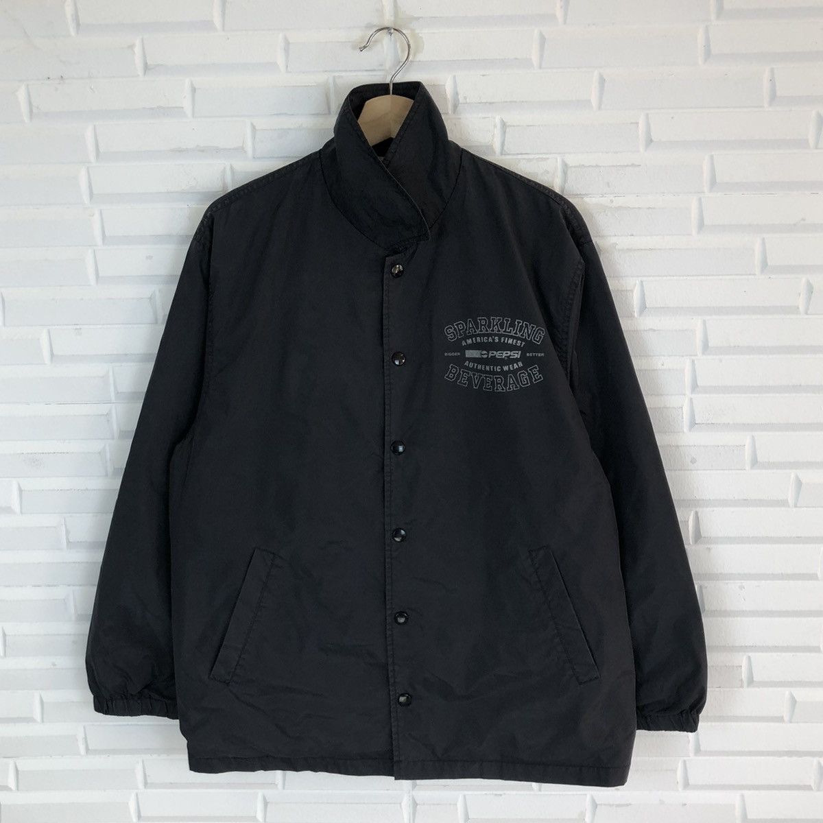 Pepsi × Vintage SPARKLING BEVERAGE PEPSI WINDBREAKER LIGHT JACKET Size US L / EU 52-54 / 3 - 1 Thumbnail