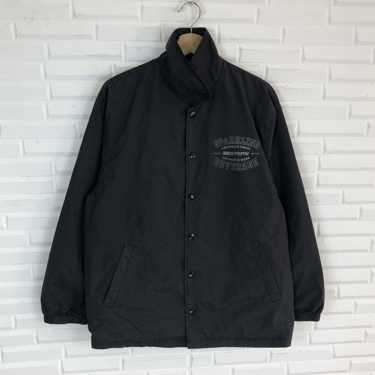 Pepsi × Vintage SPARKLING BEVERAGE PEPSI WINDBREAKER LIGHT JACKET Size US L / EU 52-54 / 3 - 5 Thumbnail