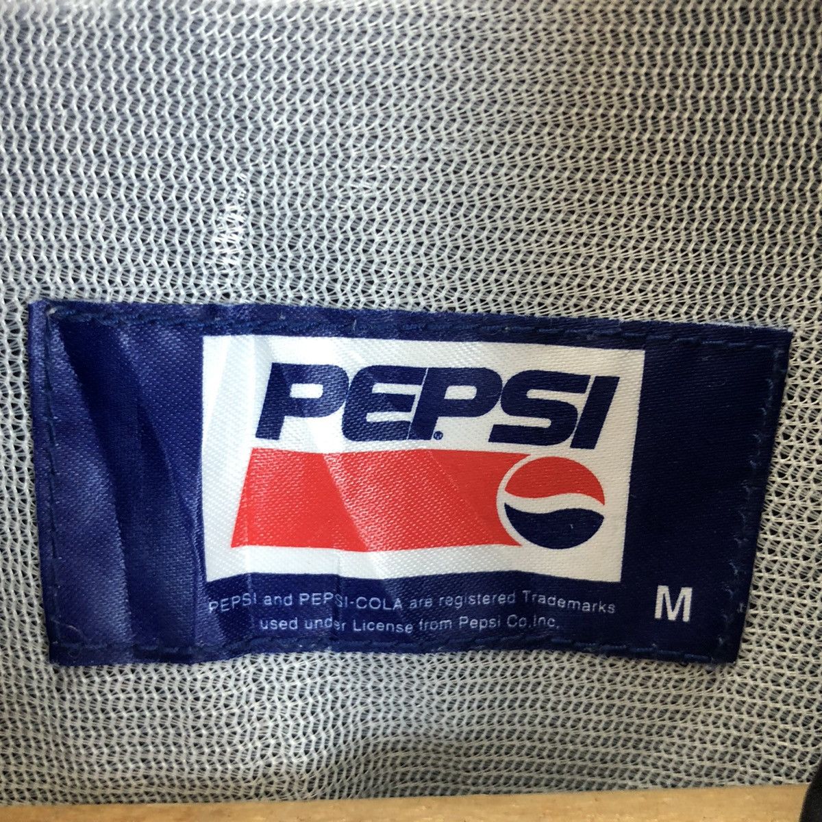 Pepsi × Vintage SPARKLING BEVERAGE PEPSI WINDBREAKER LIGHT JACKET Size US L / EU 52-54 / 3 - 9 Thumbnail