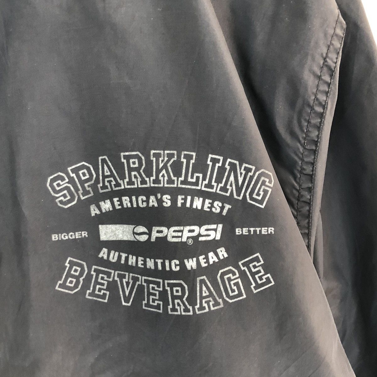 Pepsi × Vintage SPARKLING BEVERAGE PEPSI WINDBREAKER LIGHT JACKET Size US L / EU 52-54 / 3 - 8 Thumbnail