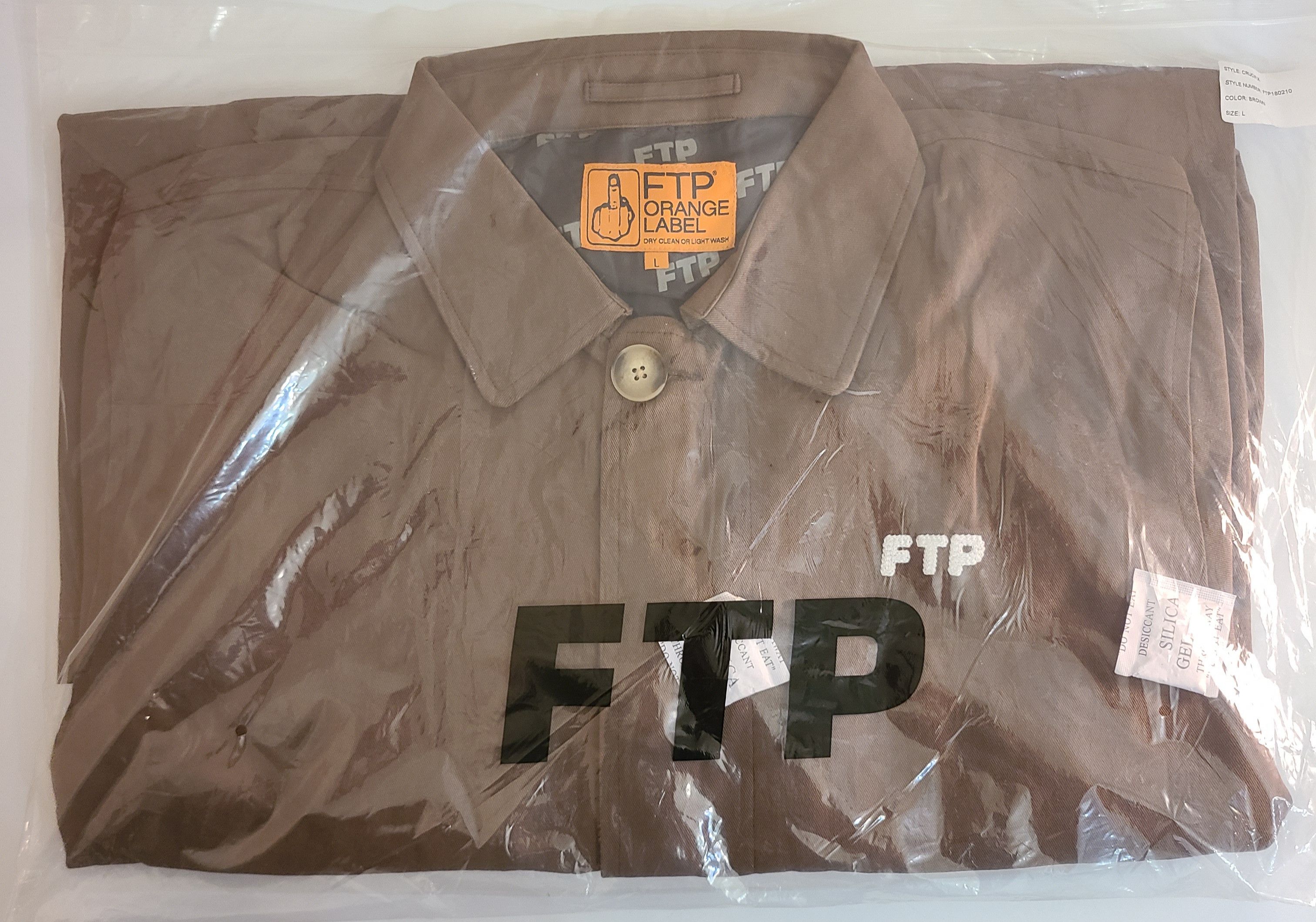 FTP DOWN TRENCH COAT 暴れ Lサイズ 