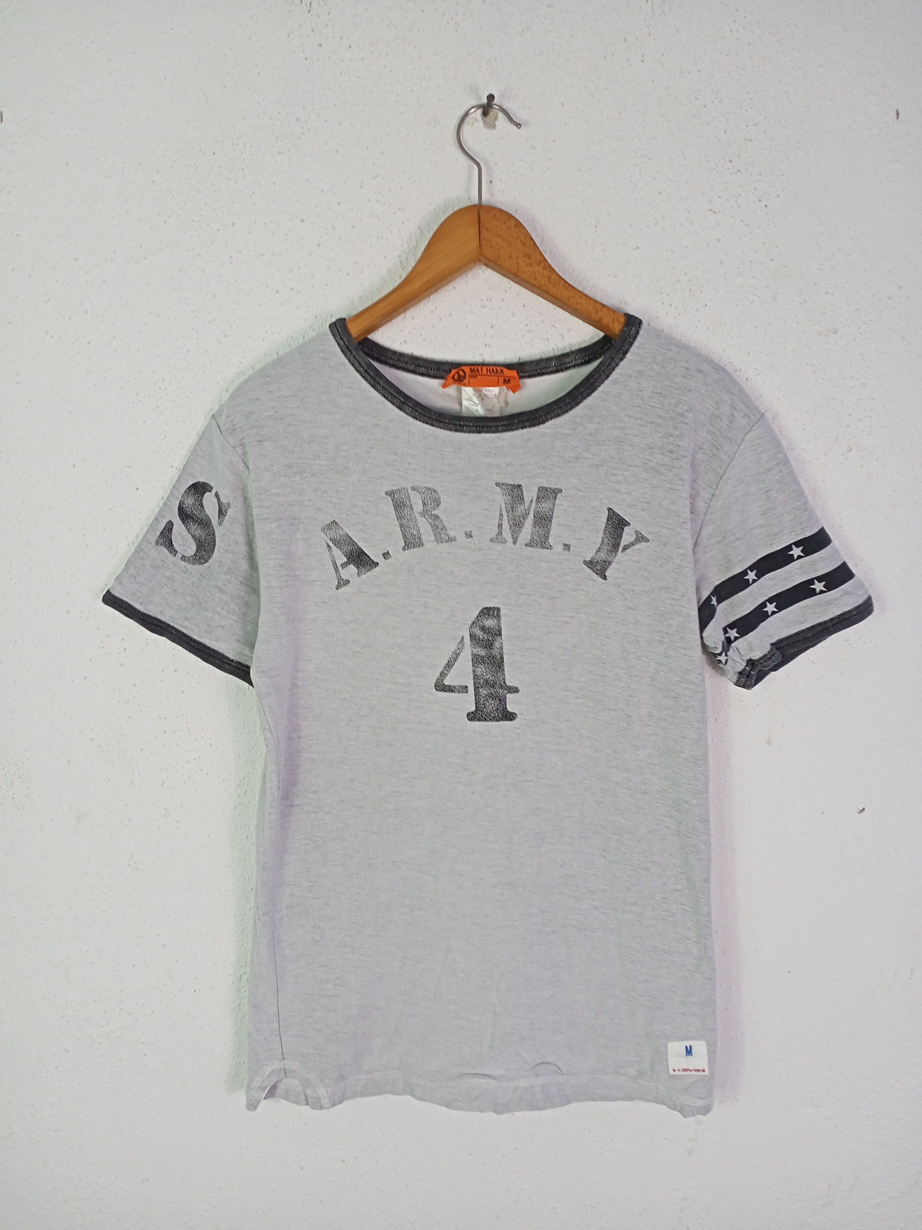 Japanese Brand Mat Hamk Army T- Shirt Size US S / EU 44-46 / 1 - 1 Thumbnail