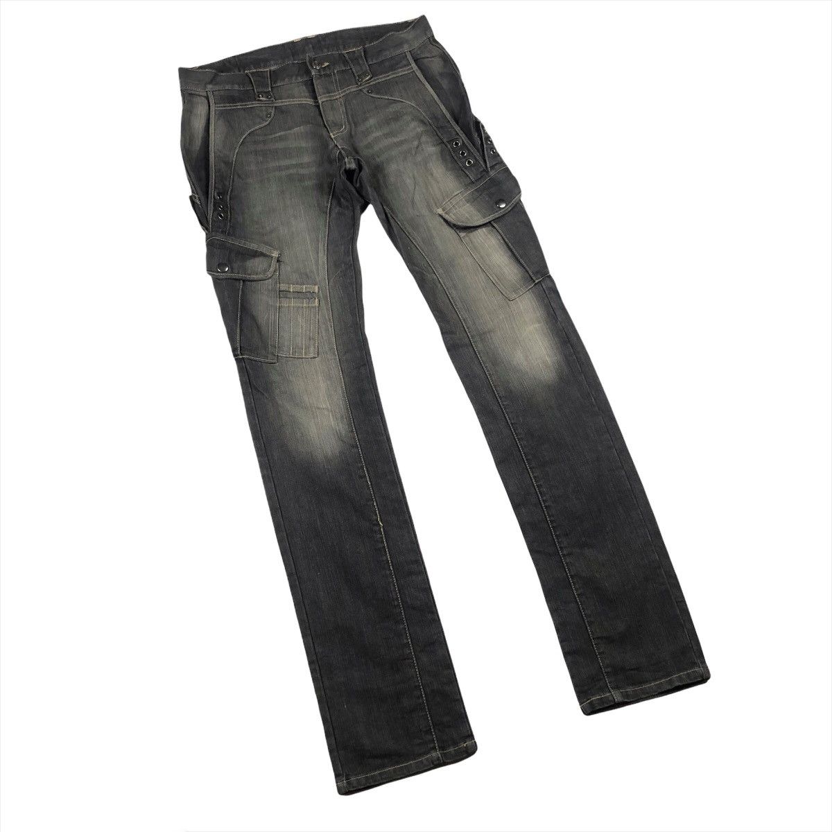 PPFM PPFM Cyberpunk Denim Cargo Size US 33 - 3 Thumbnail