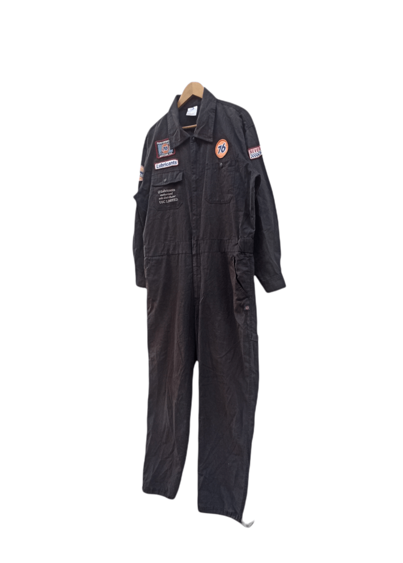 Sports Specialties × Vintage Vintage 76 Lubricants Jumpsuit Coverall Size US 40 / EU 56 - 2 Thumbnail