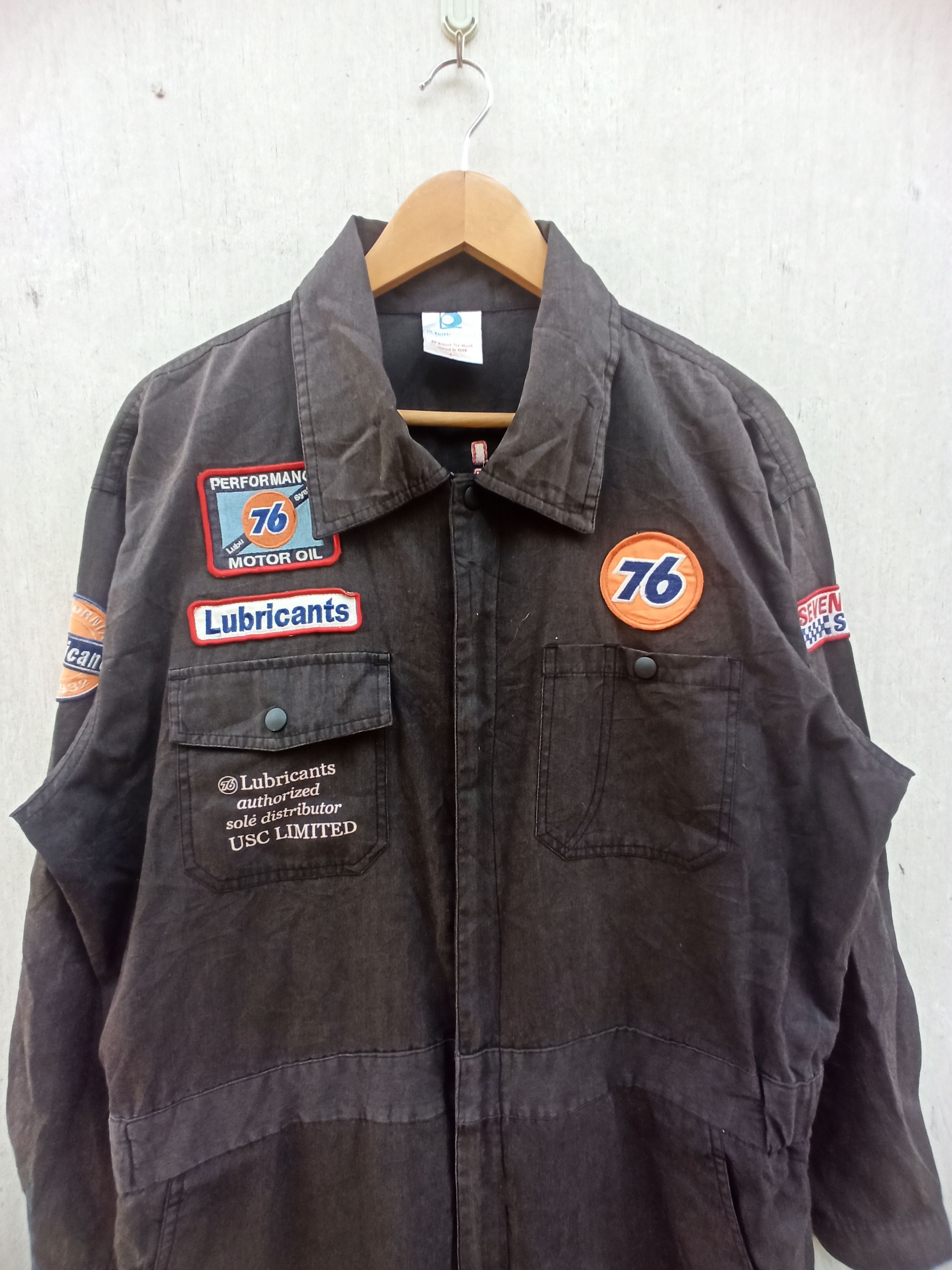Sports Specialties × Vintage Vintage 76 Lubricants Jumpsuit Coverall Size US 40 / EU 56 - 4 Thumbnail