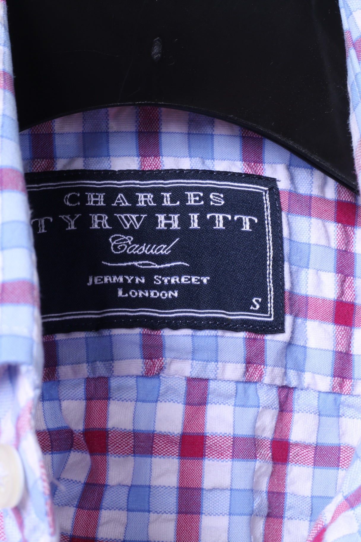 Charles Tyrwhitt Charles Tyrwhitt Mens S Casual Shirt Blue Red Check 5475 Size US S / EU 44-46 / 1 - 4 Thumbnail