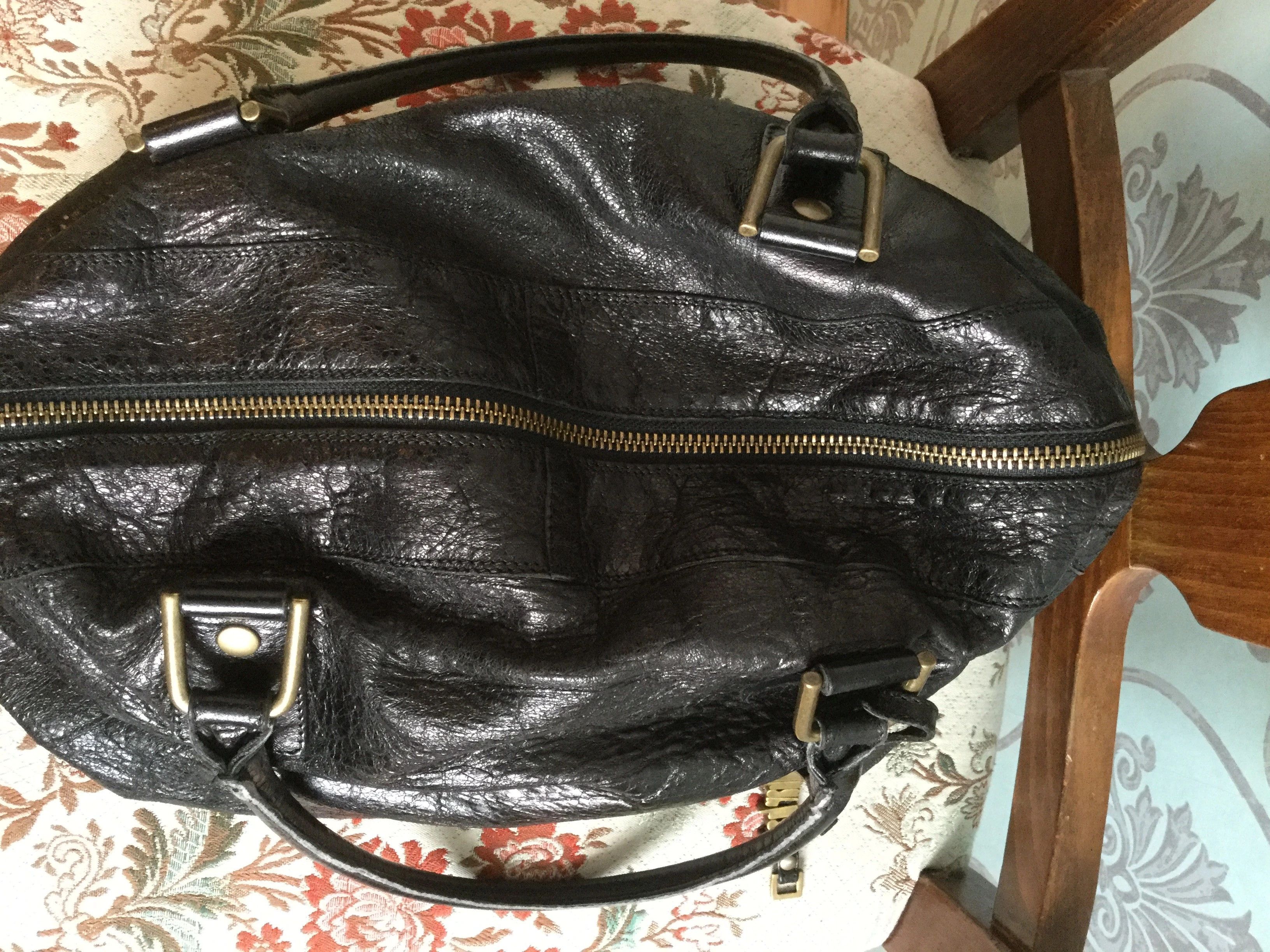 Gianni Barbato Midi leather bag.Like Fendii or Balenciaga Size ONE SIZE - 3 Thumbnail