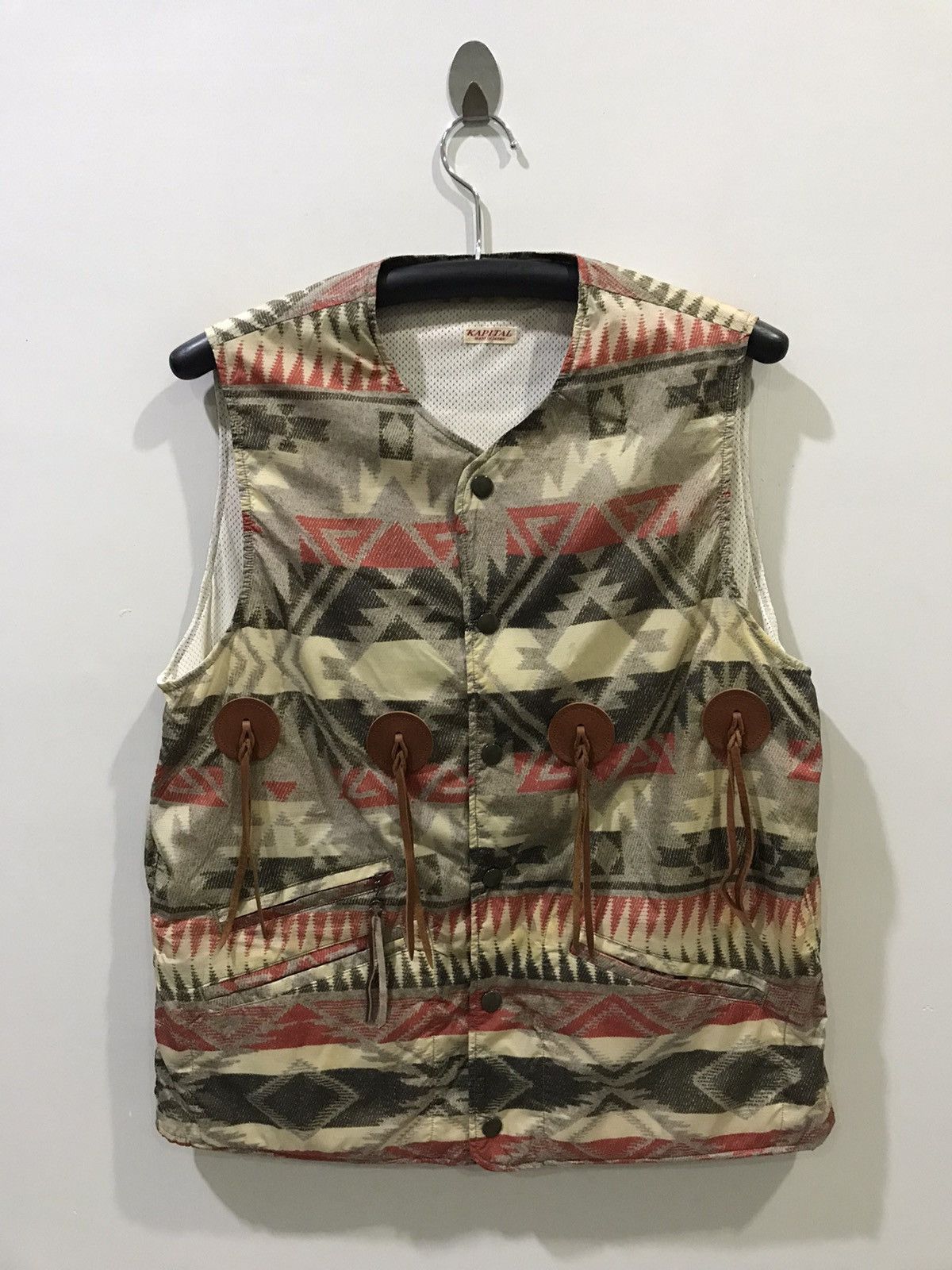 Kapital KAPITAL KOUNTRY Navajo Motive Light Vest Size US M / EU 48-50 / 2 - 3 Thumbnail