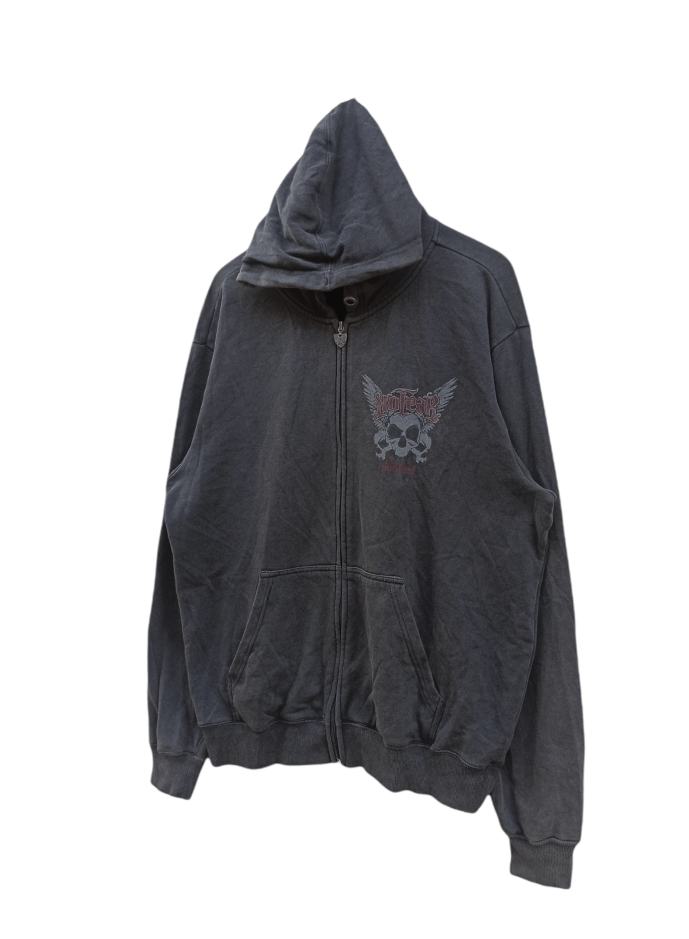No Fear Vintage No Fear Zipper Hoodie Size US XXL / EU 58 / 5 - 2 Thumbnail