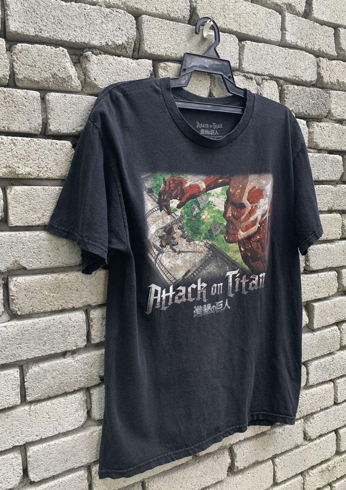 Anime × Cartoon Network × Ripple Junction Attack On Titan Anime T Shirt Size US L / EU 52-54 / 3 - 3 Thumbnail