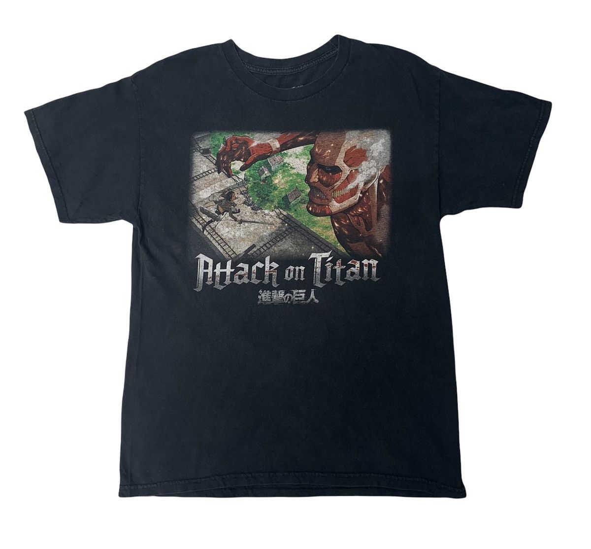 Anime × Cartoon Network × Ripple Junction Attack On Titan Anime T Shirt Size US L / EU 52-54 / 3 - 1 Thumbnail