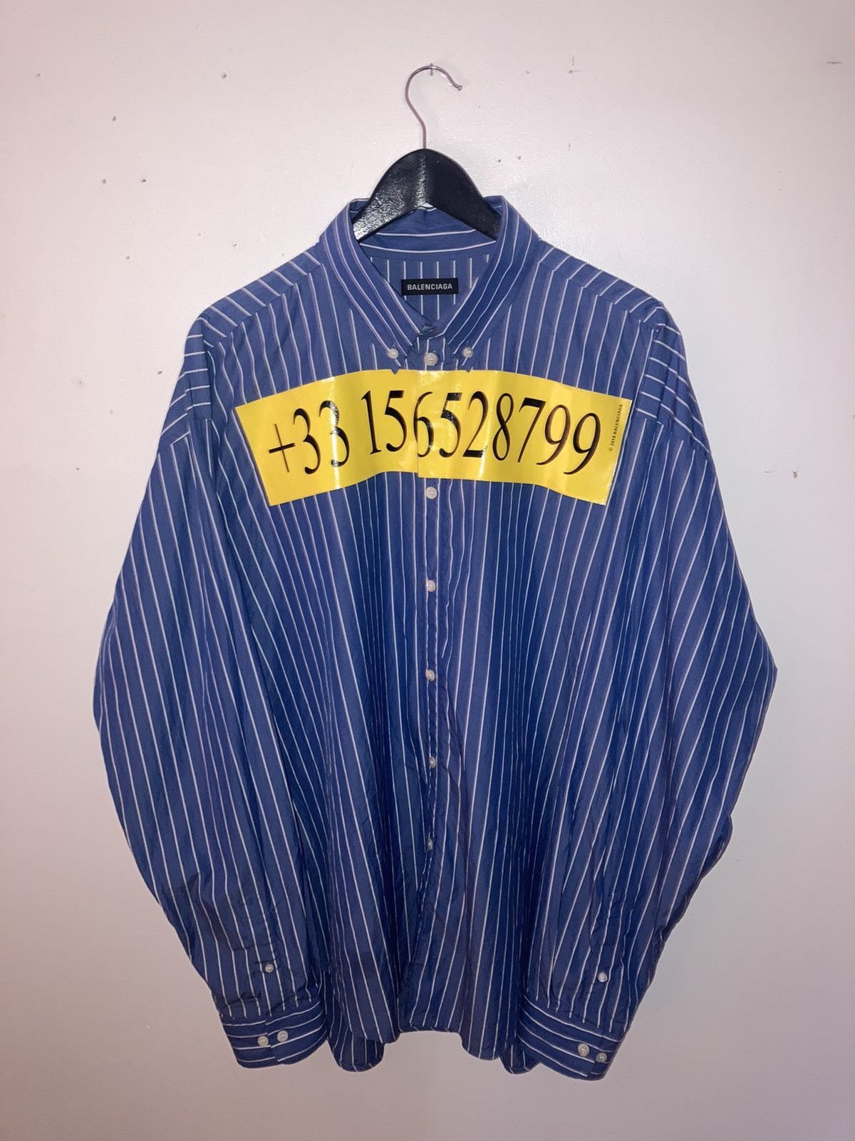 Balenciaga phone number shirt online