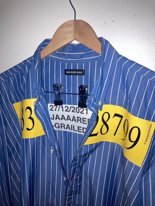 Balenciaga Balenciaga 33 Phone Shirt Grailed