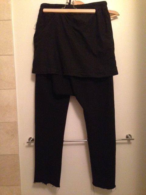 Rick Owens Drkshdw Skirted Sweatpant Size US 30 / EU 46 - 2 Preview