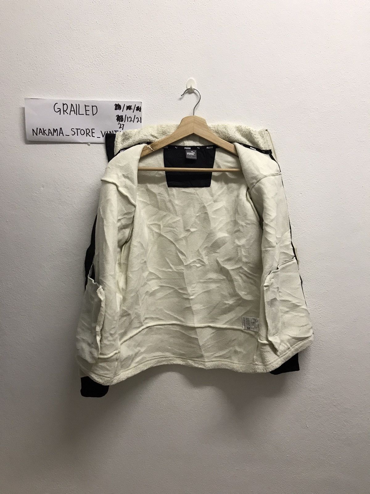 Puma PUMA FLEECE JACKET ZIPPER Size US S / EU 44-46 / 1 - 3 Thumbnail