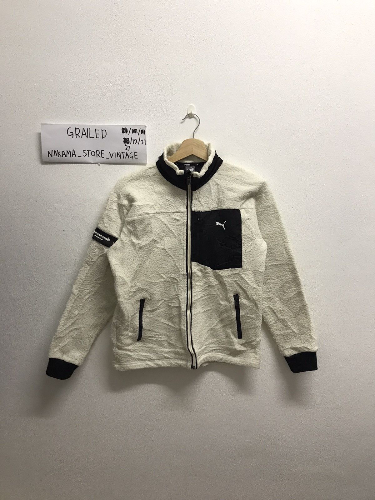 Puma PUMA FLEECE JACKET ZIPPER Size US S / EU 44-46 / 1 - 1 Thumbnail