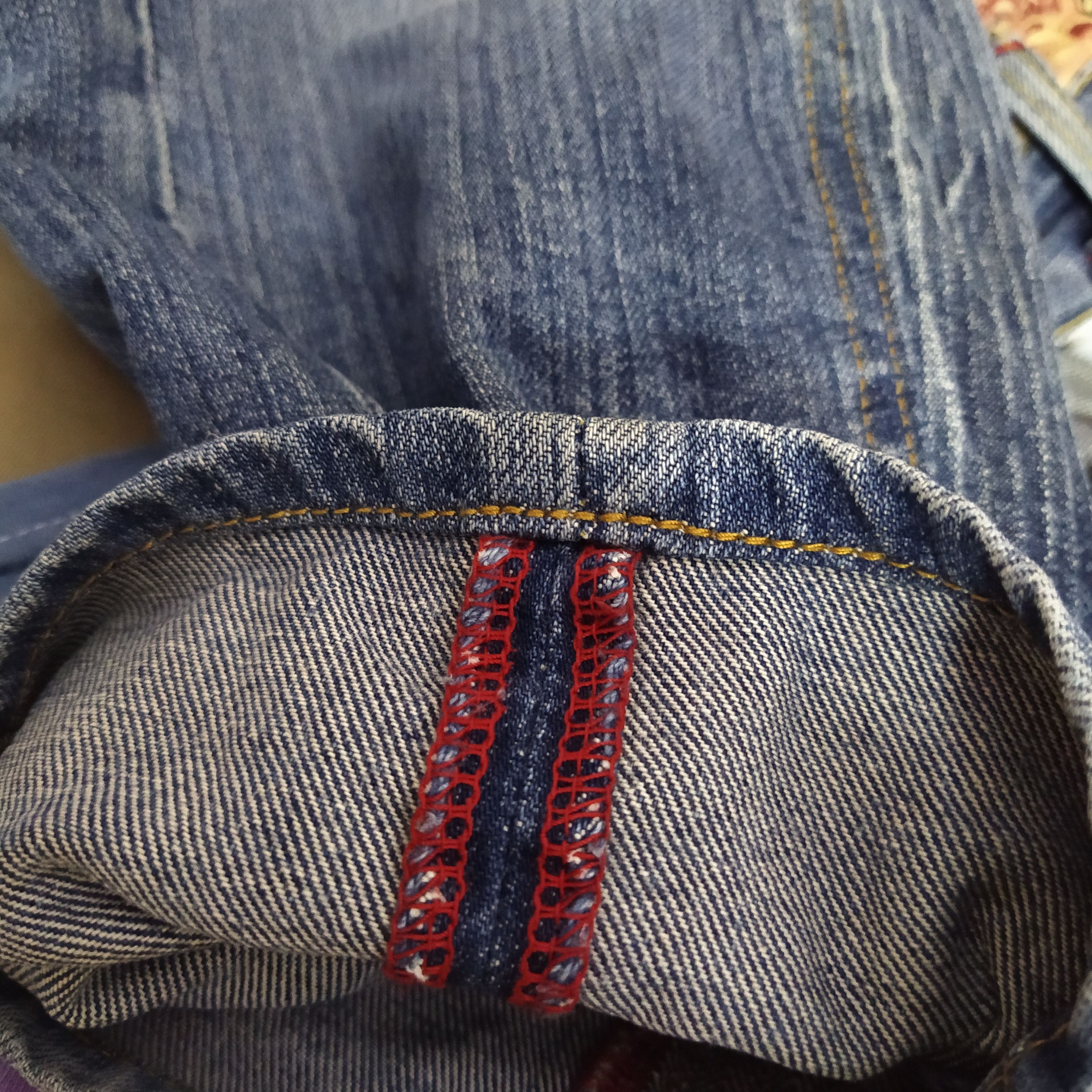 Eternal ETERNAL JAPAN SCRIPT DISTRESSED DENIM (D532) Size US 33 - 9 Thumbnail