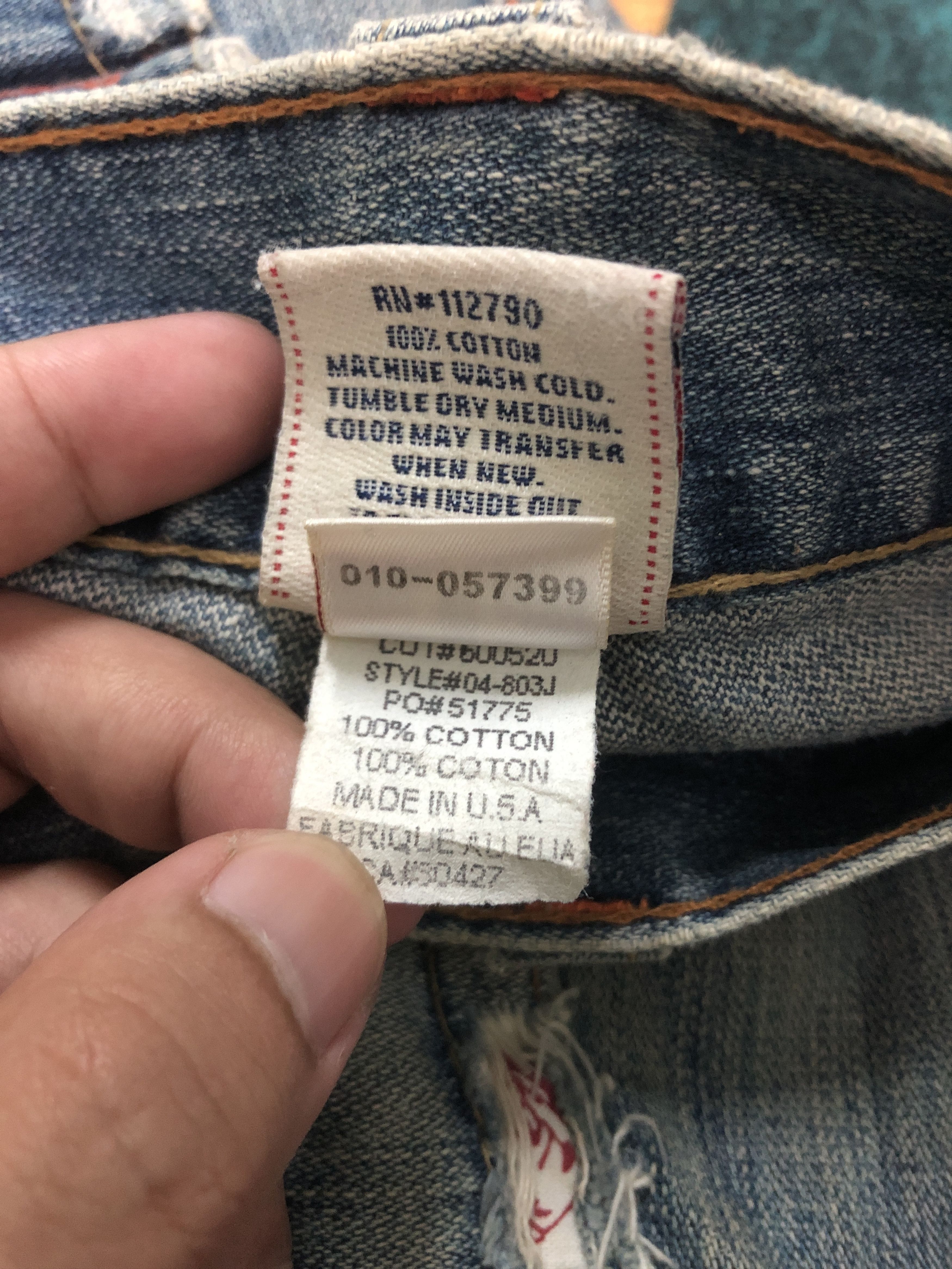 True Religion True Religion Made In Usa Distressed Denim pants Size US 34 / EU 50 - 8 Thumbnail