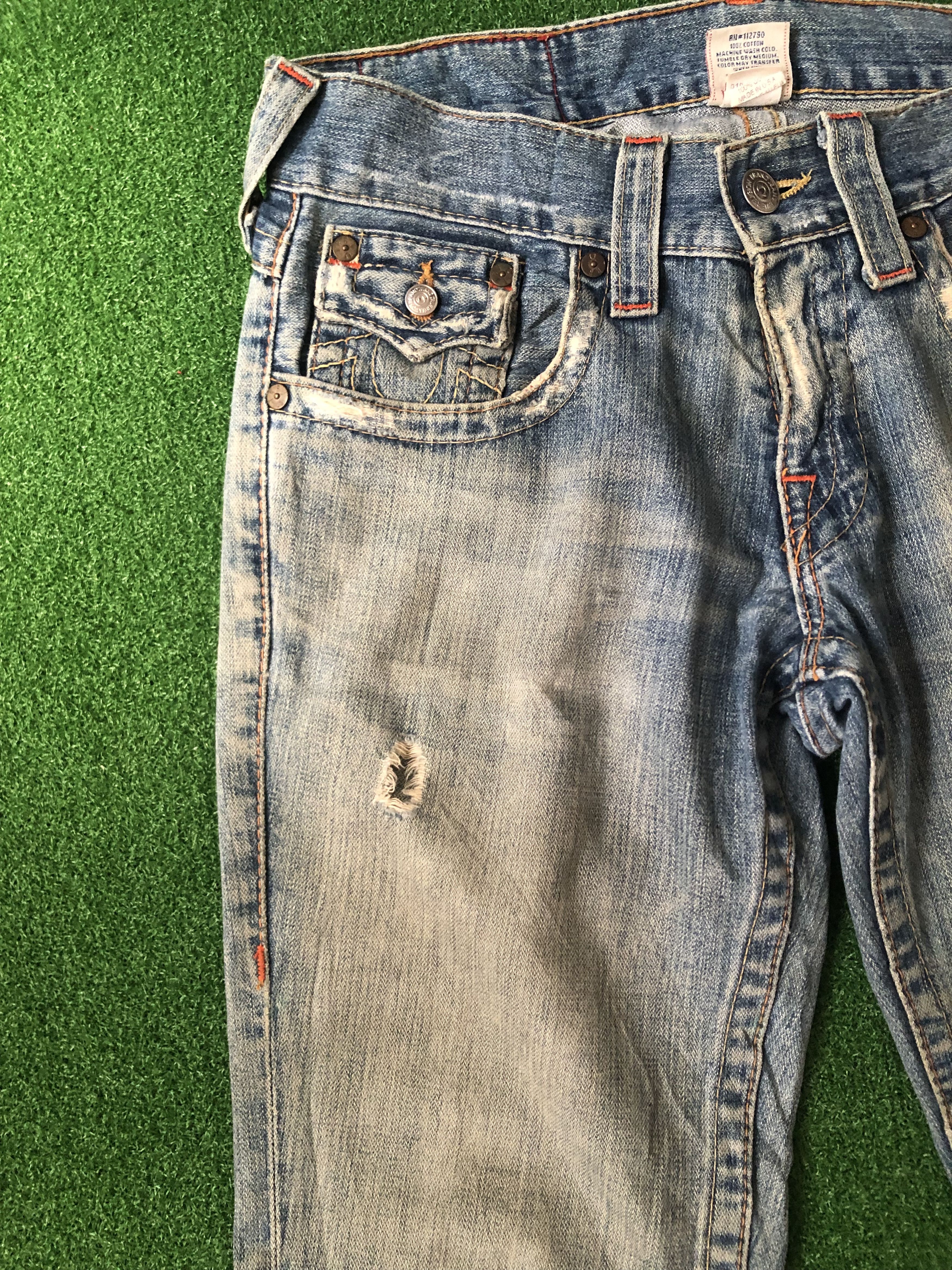 True Religion True Religion Made In Usa Distressed Denim pants Size US 34 / EU 50 - 5 Thumbnail
