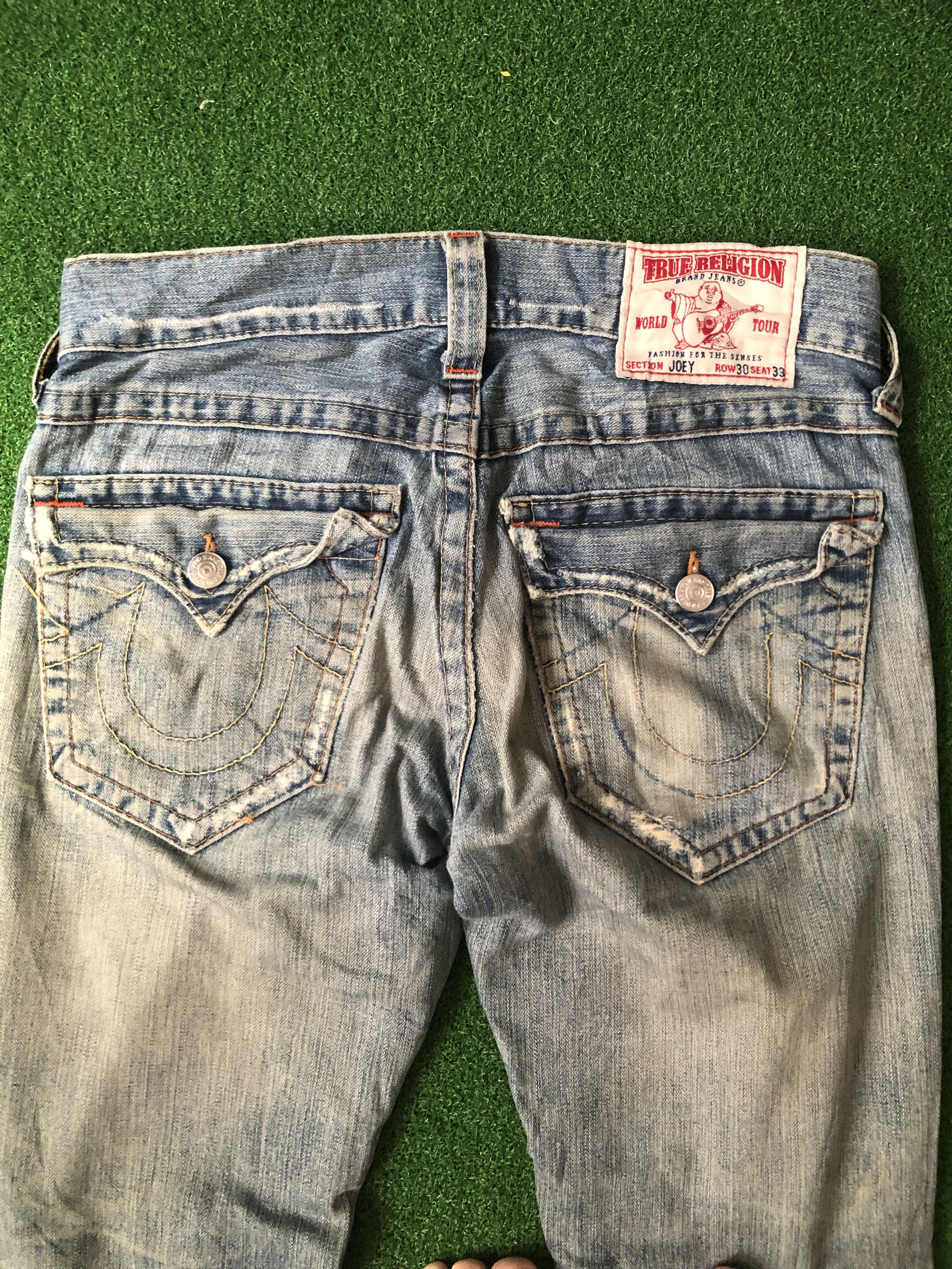 True Religion True Religion Made In Usa Distressed Denim pants Size US 34 / EU 50 - 6 Thumbnail