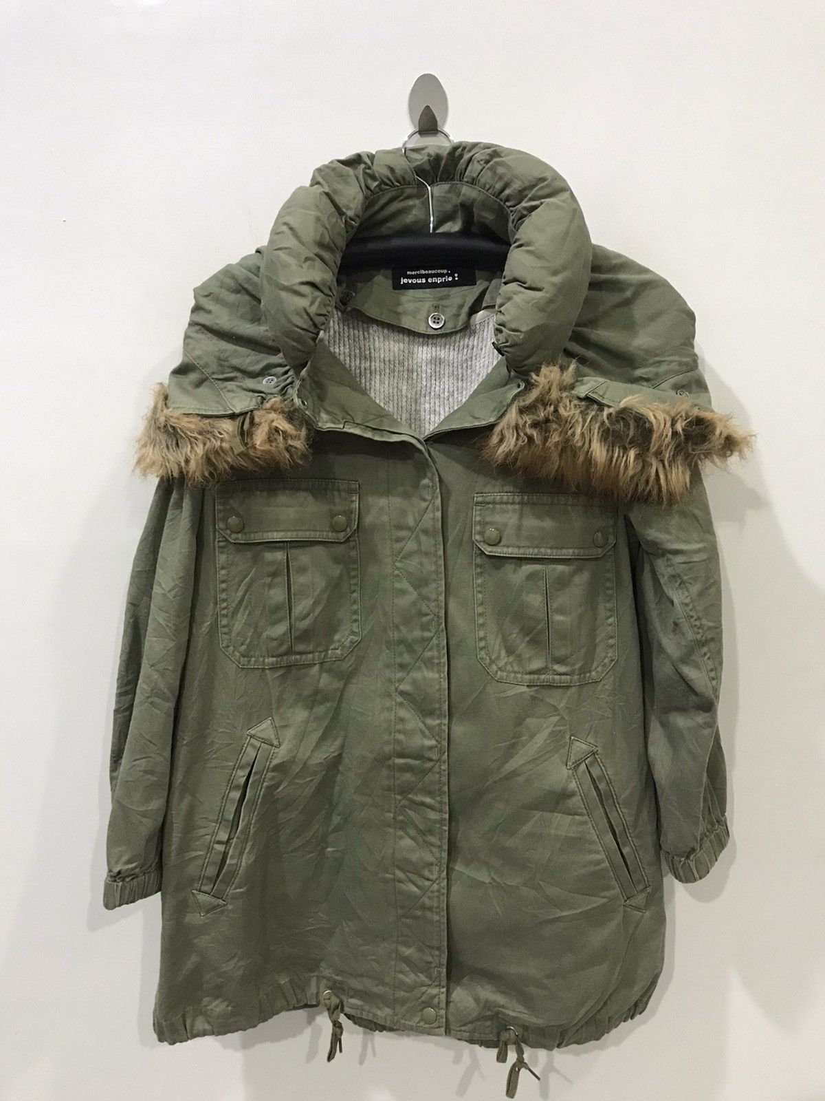 mercibeaucoup 💥DESIGNER💥mercibeaucoup Issey Miyake Fur Hoodie Parka Size US XS / EU 42 / 0 - 1 Thumbnail