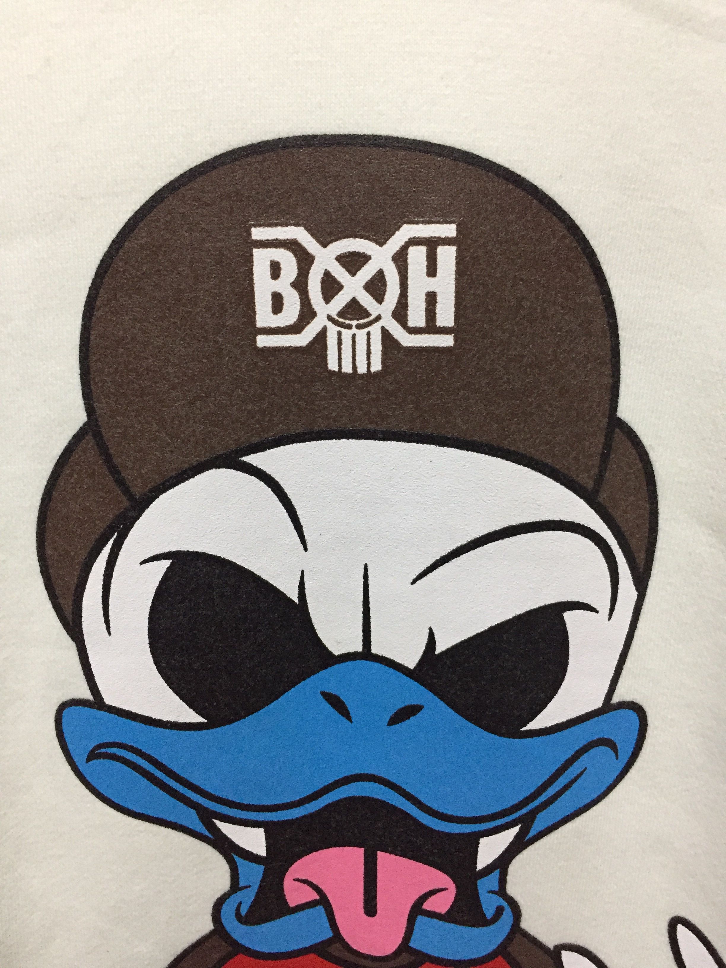 Bounty Hunter SS02 BOUNTY HUNTER Donald Duck Punk hoodie Size US L / EU 52-54 / 3 - 5 Thumbnail