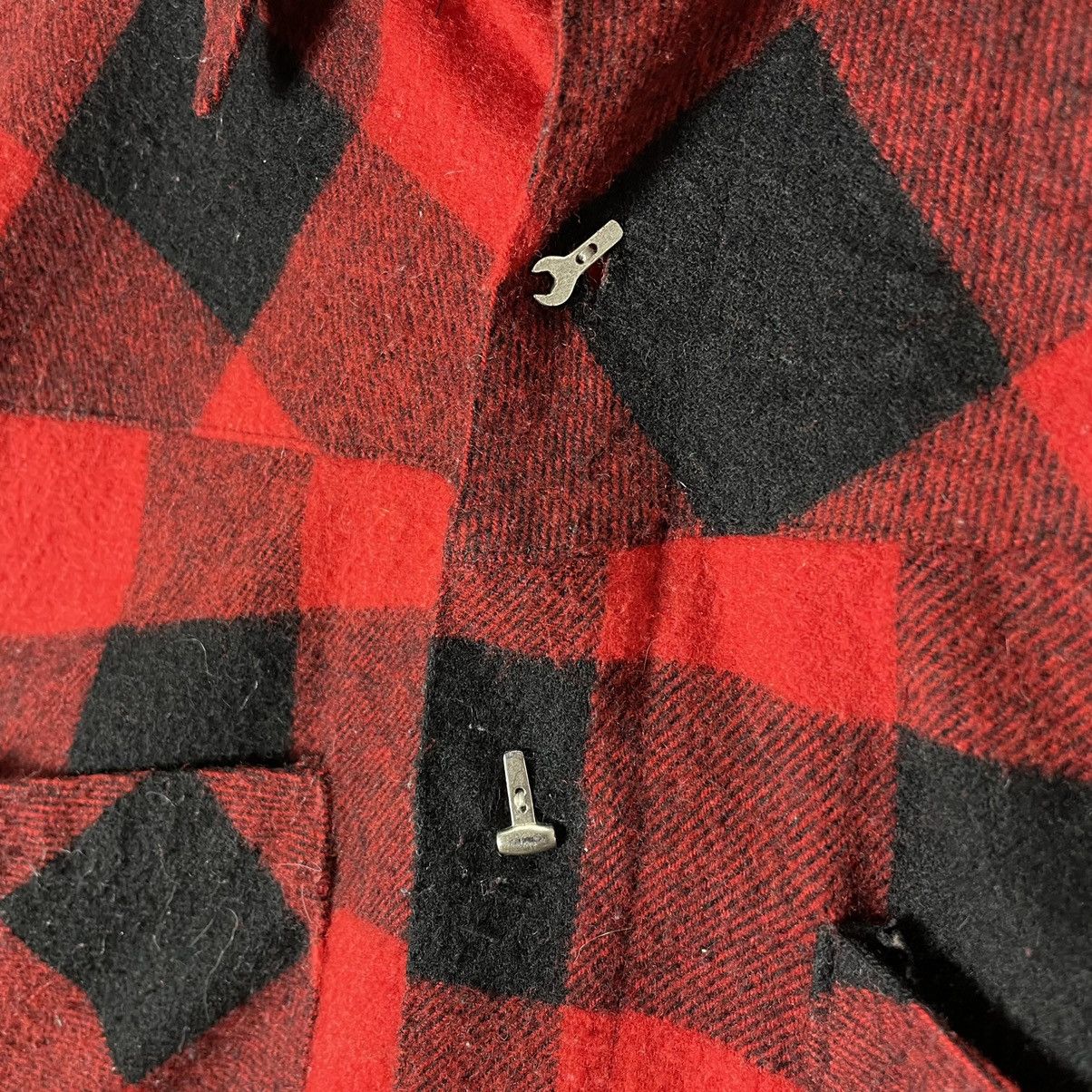 Vintage ⚡️80s CHRISTOPHER NEW London Flannel Button Shirt Size US S / EU 44-46 / 1 - 7 Thumbnail