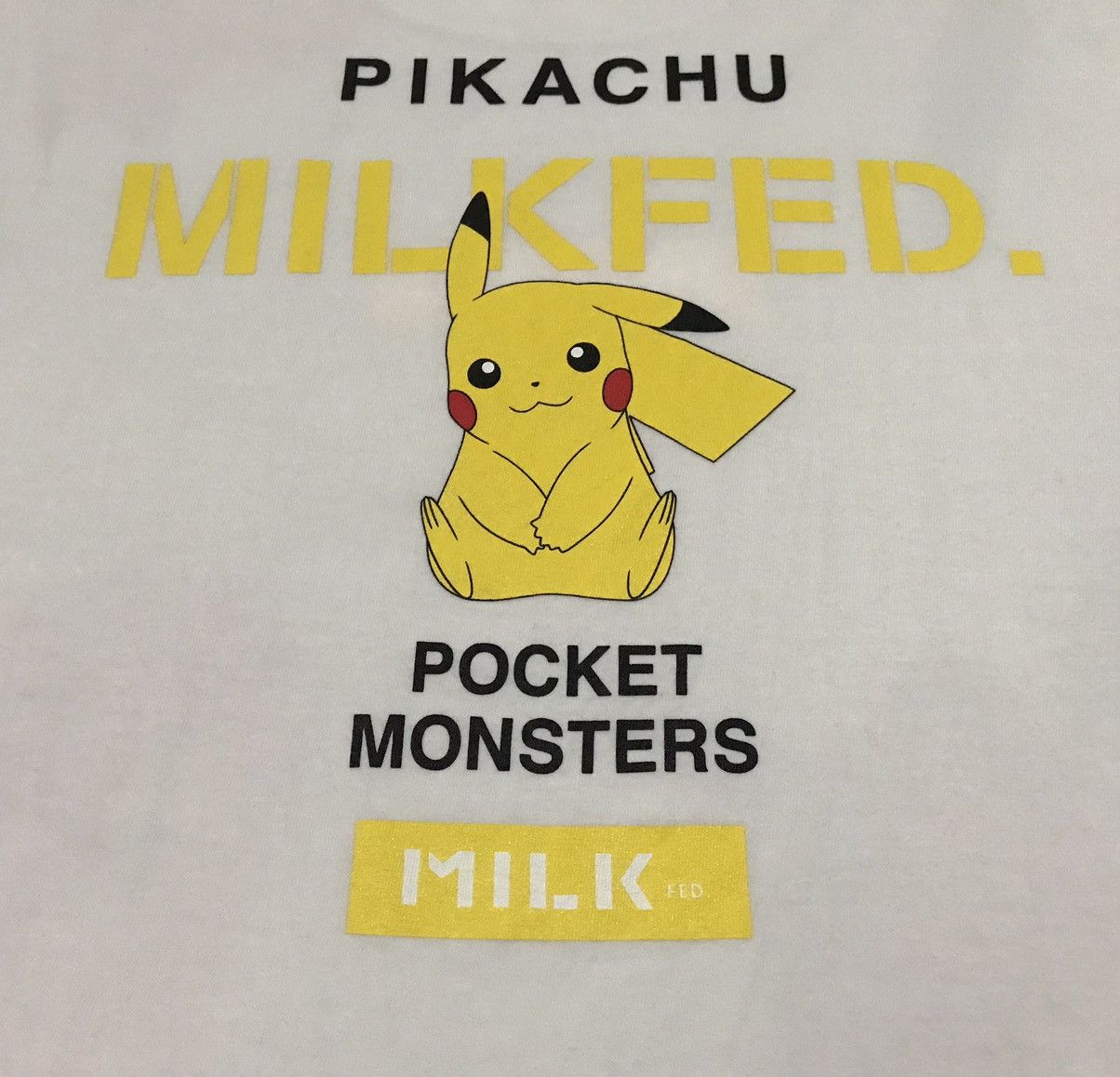 Japanese Brand × Nintendo × Pokemon MILKFED Sofia Coppola x Pikachu Pocket Monsters Tshirt Size US M / EU 48-50 / 2 - 2 Thumbnail
