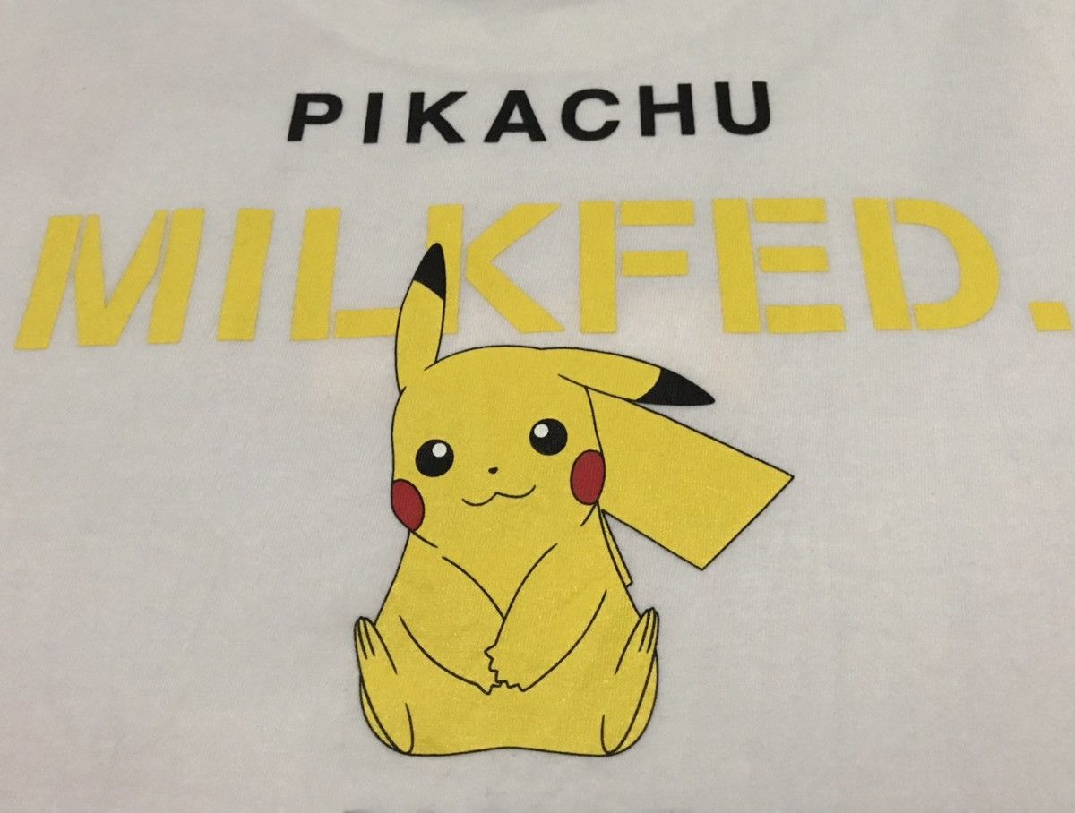 Japanese Brand × Nintendo × Pokemon MILKFED Sofia Coppola x Pikachu Pocket Monsters Tshirt Size US M / EU 48-50 / 2 - 3 Thumbnail