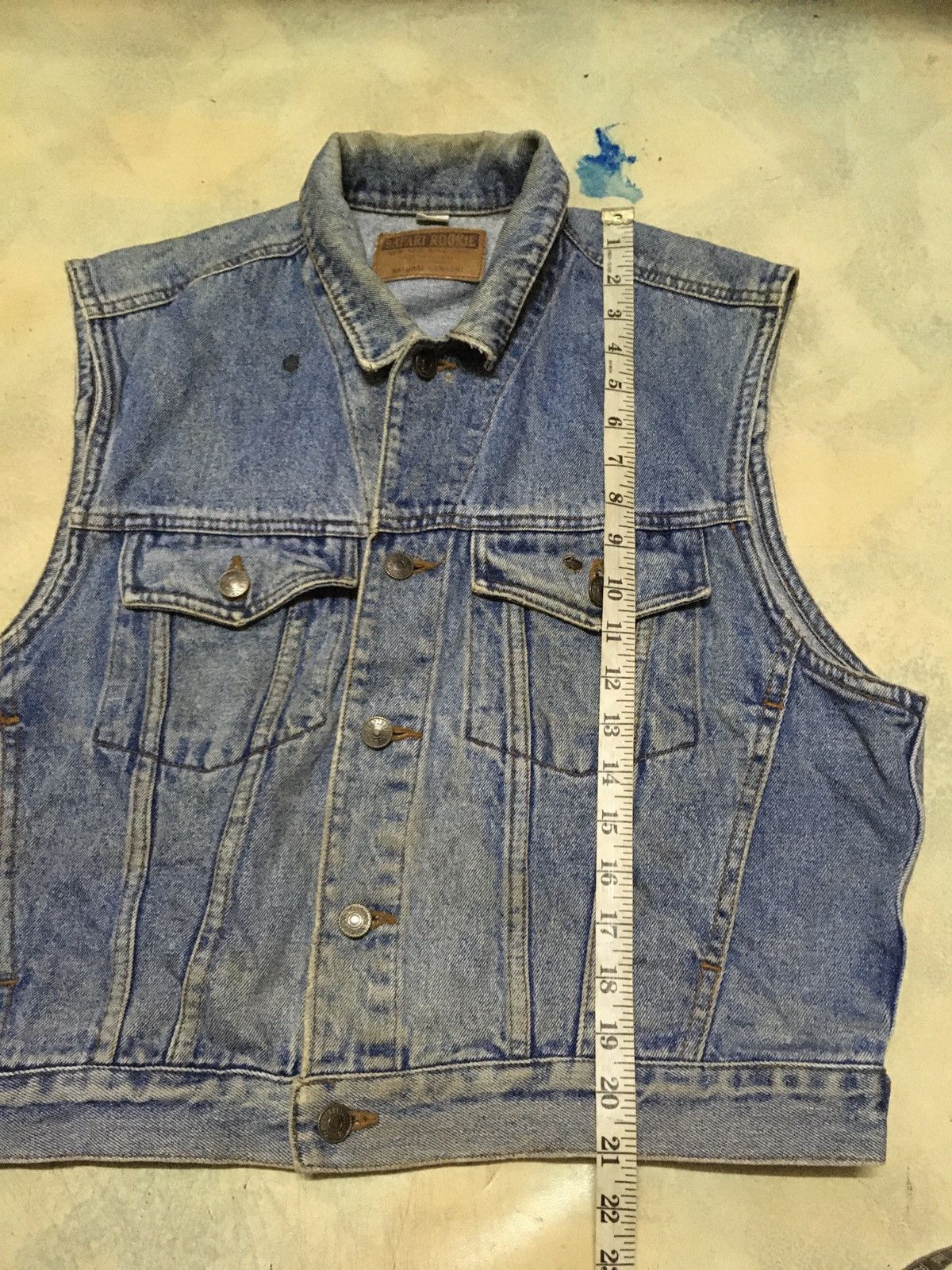 Japanese Brand Vintage Denim Vest Jacket Size US M / EU 48-50 / 2 - 9 Thumbnail