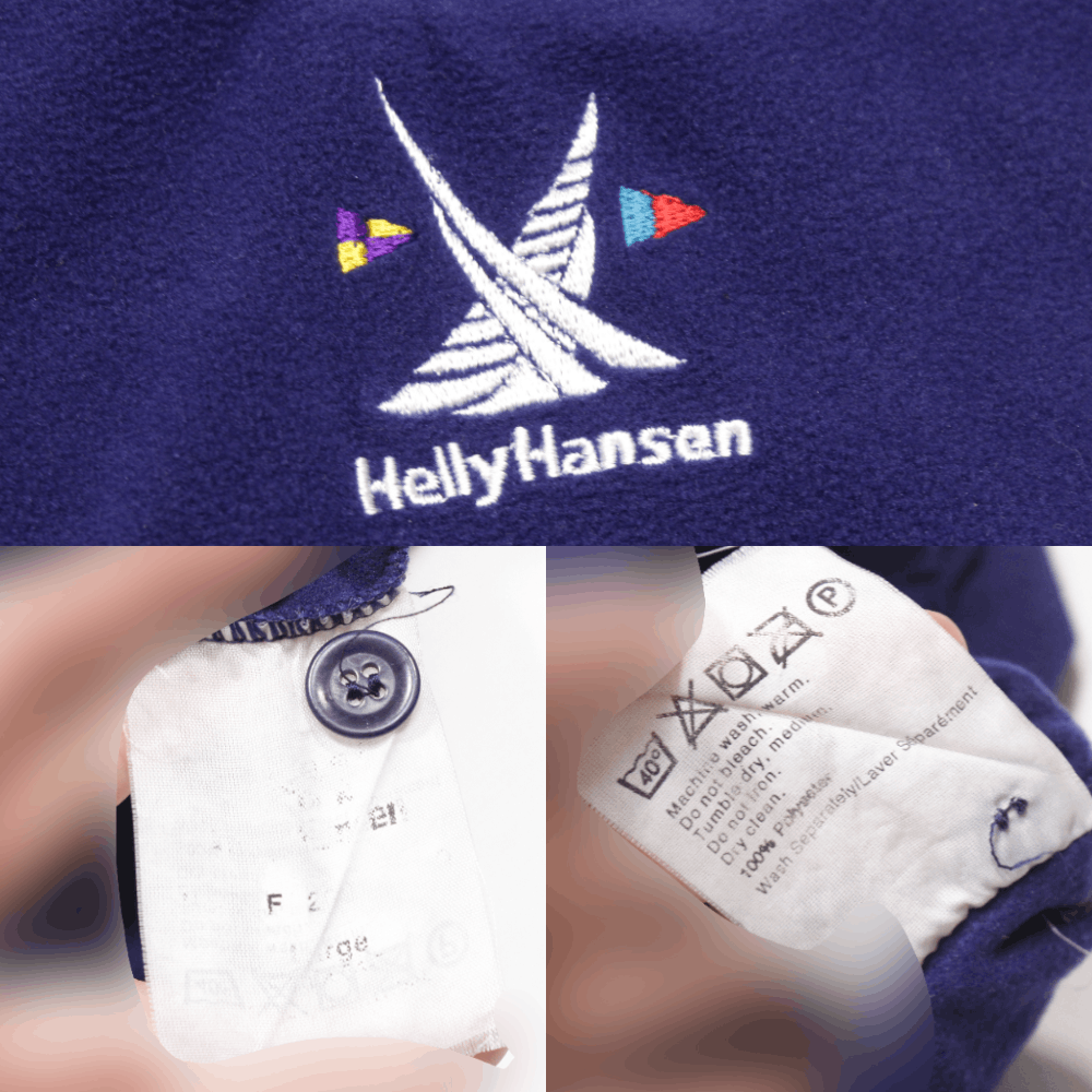 Helly Hansen 90S Logo Light Fleece Vintage Size US L / EU 52-54 / 3 - 7 Thumbnail