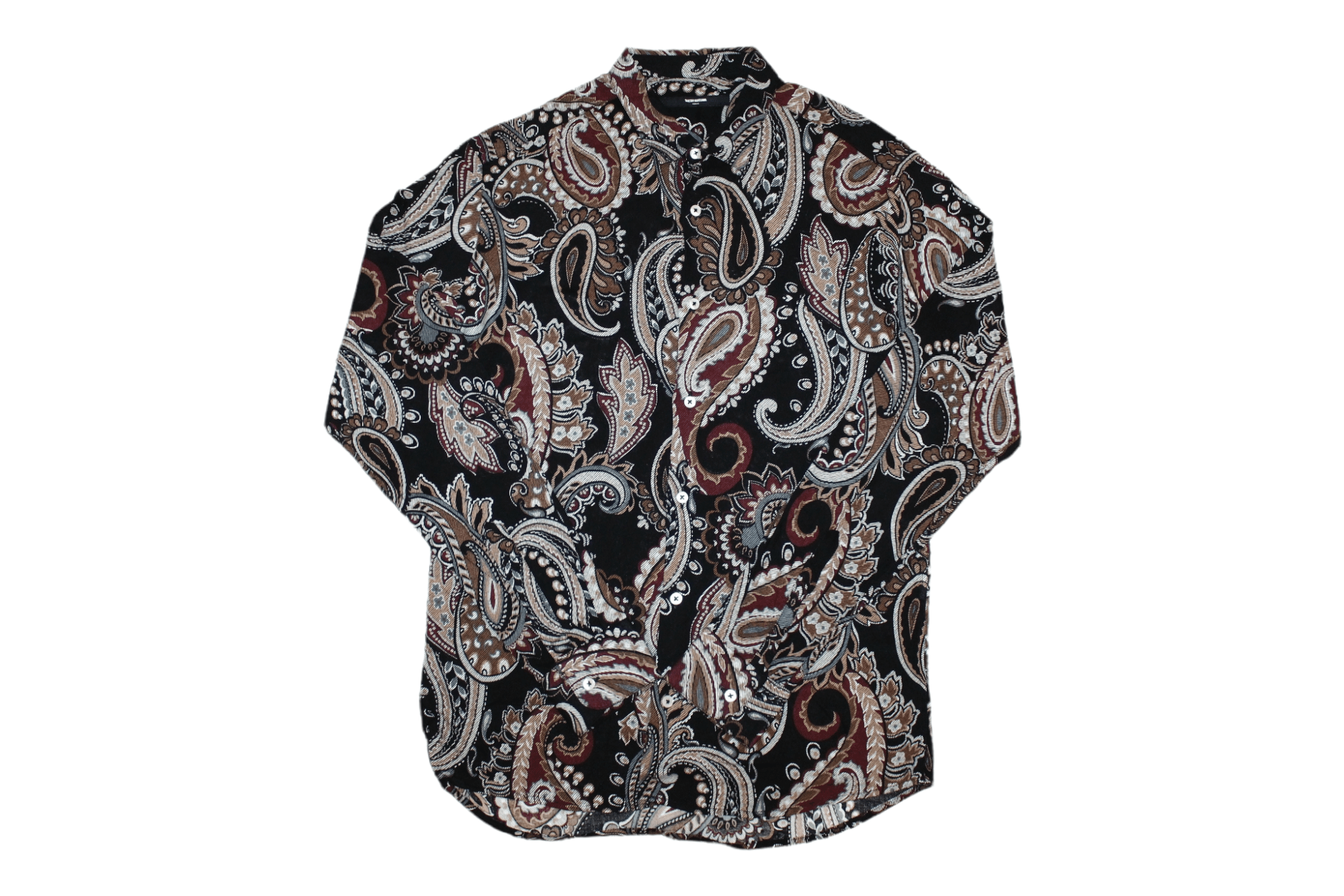 Takeshy Kurosawa 🔥Takeshy Kurosawa Baroque Peisley Viscose Shirt Size US M / EU 48-50 / 2 - 1 Thumbnail