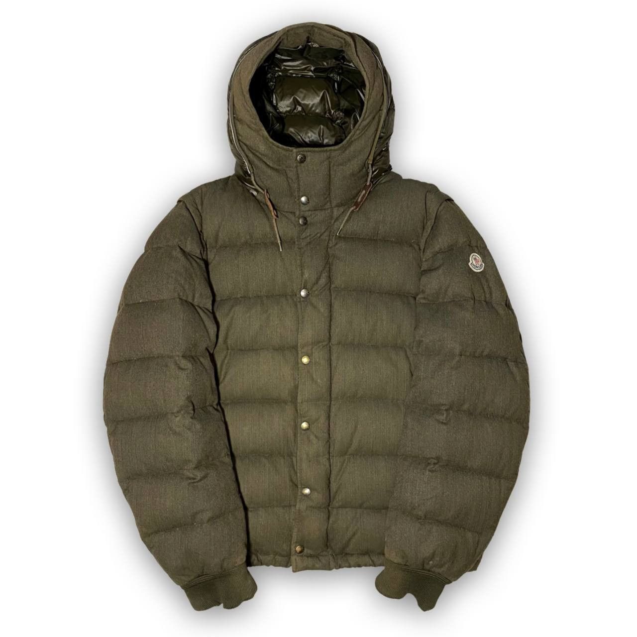 Moncler Moncler 2in1 Hem Wool Winter Down Jacket / Gilet Vest 