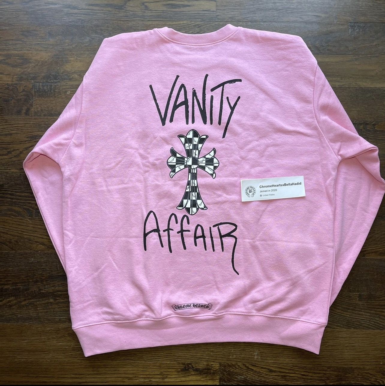 Chrome Hearts CHROME HEARTS MATTY BOY PPO VANITY AFFAIR CREWNECK