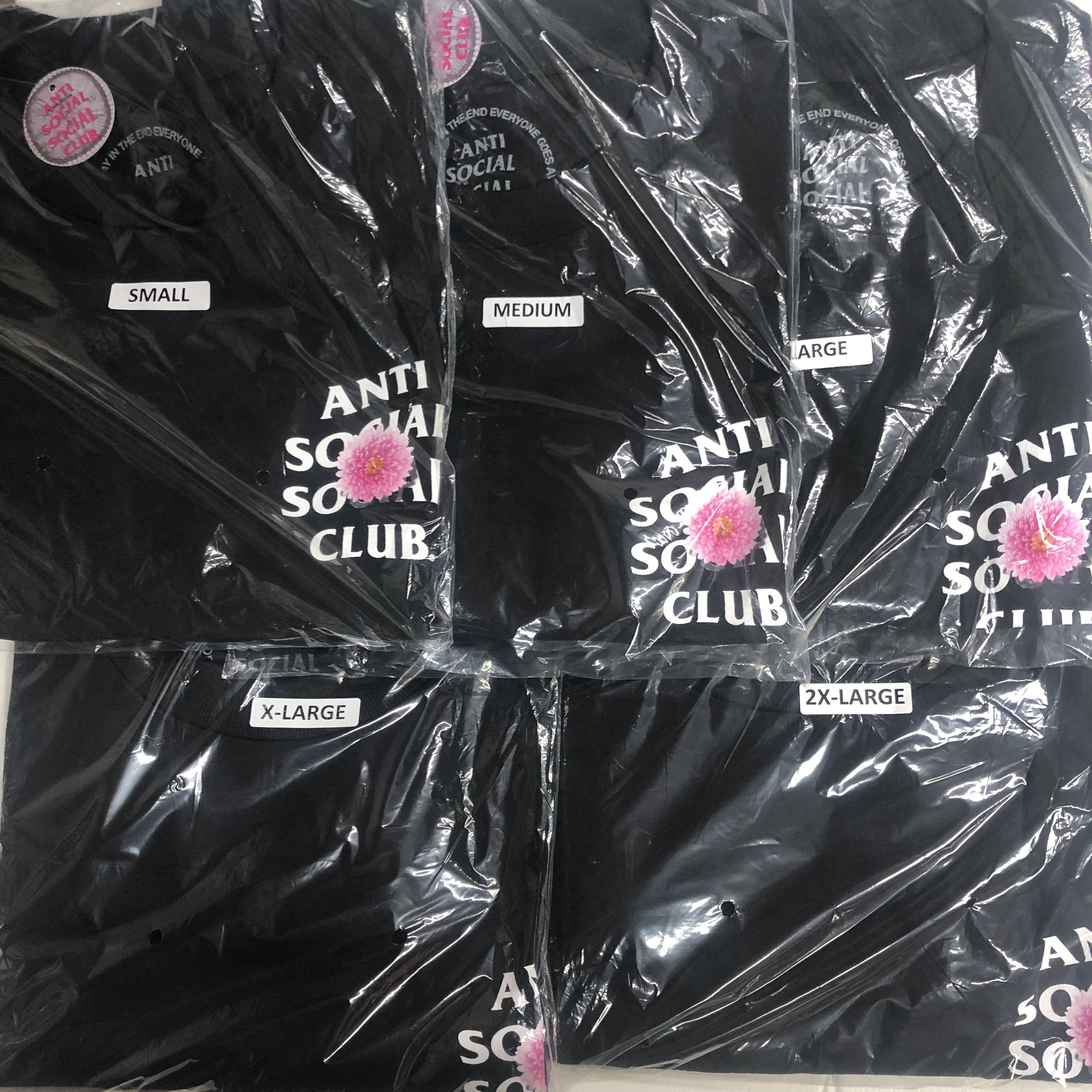 Anti Social Social Club × Members Only DS Weekly ASSC Broken Vase Black Tee BAPE KITH FTP FOG CDG Size US XL / EU 56 / 4 - 5 Thumbnail