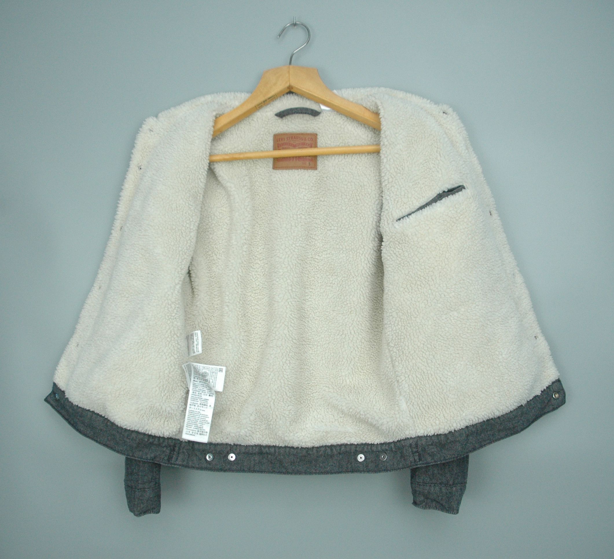 Levi's Levis Sherpa Jacket Size US S / EU 44-46 / 1 - 7 Thumbnail