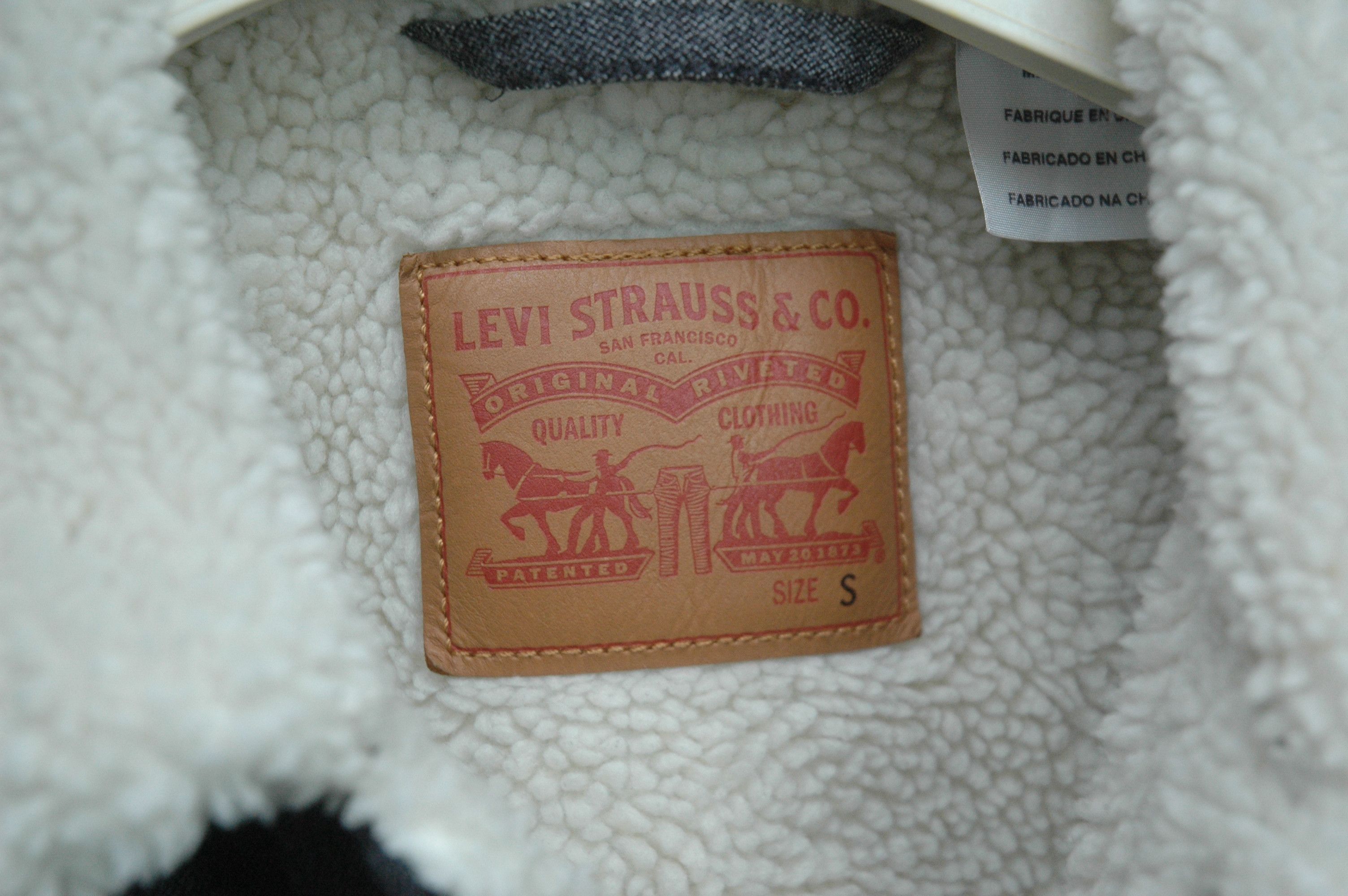 Levi's Levis Sherpa Jacket Size US S / EU 44-46 / 1 - 8 Thumbnail