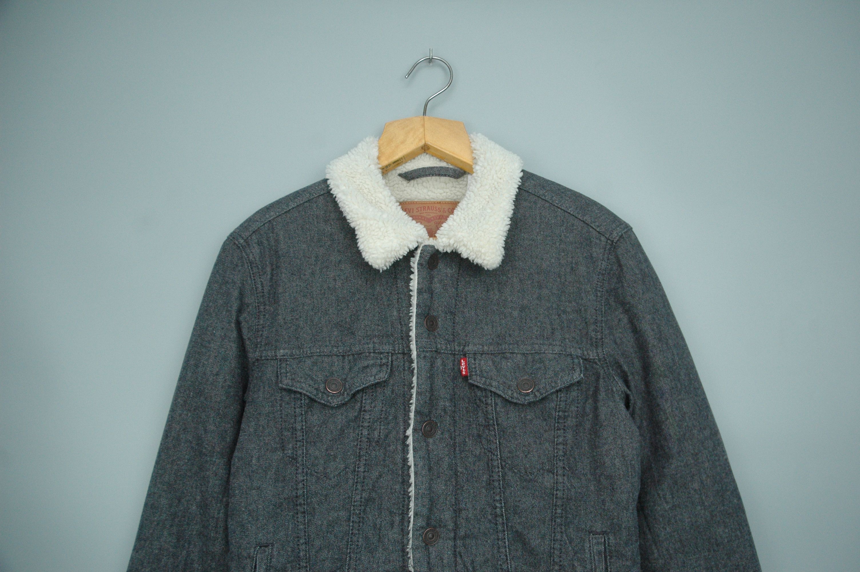 Levi's Levis Sherpa Jacket Size US S / EU 44-46 / 1 - 2 Thumbnail