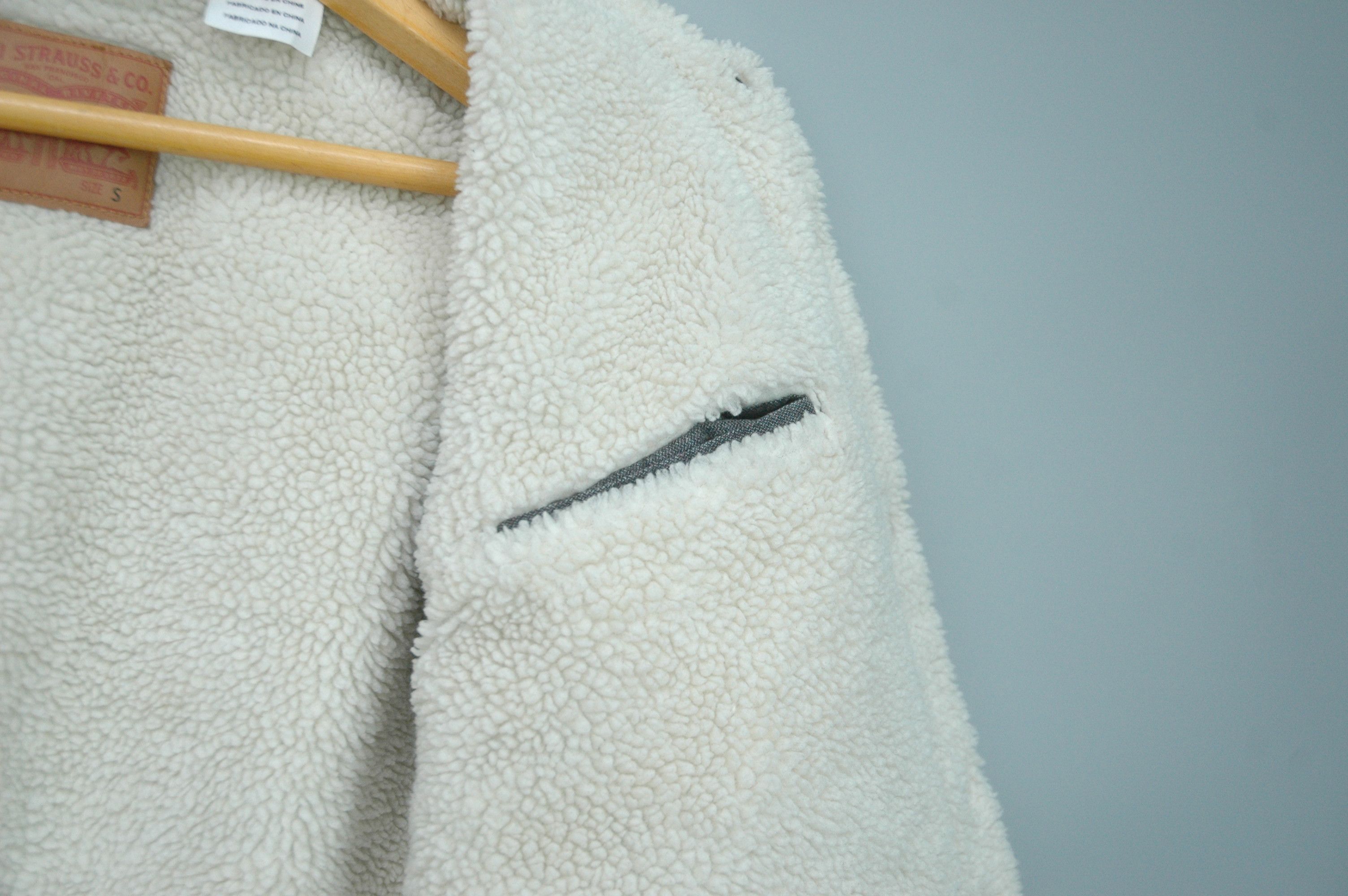 Levi's Levis Sherpa Jacket Size US S / EU 44-46 / 1 - 13 Thumbnail