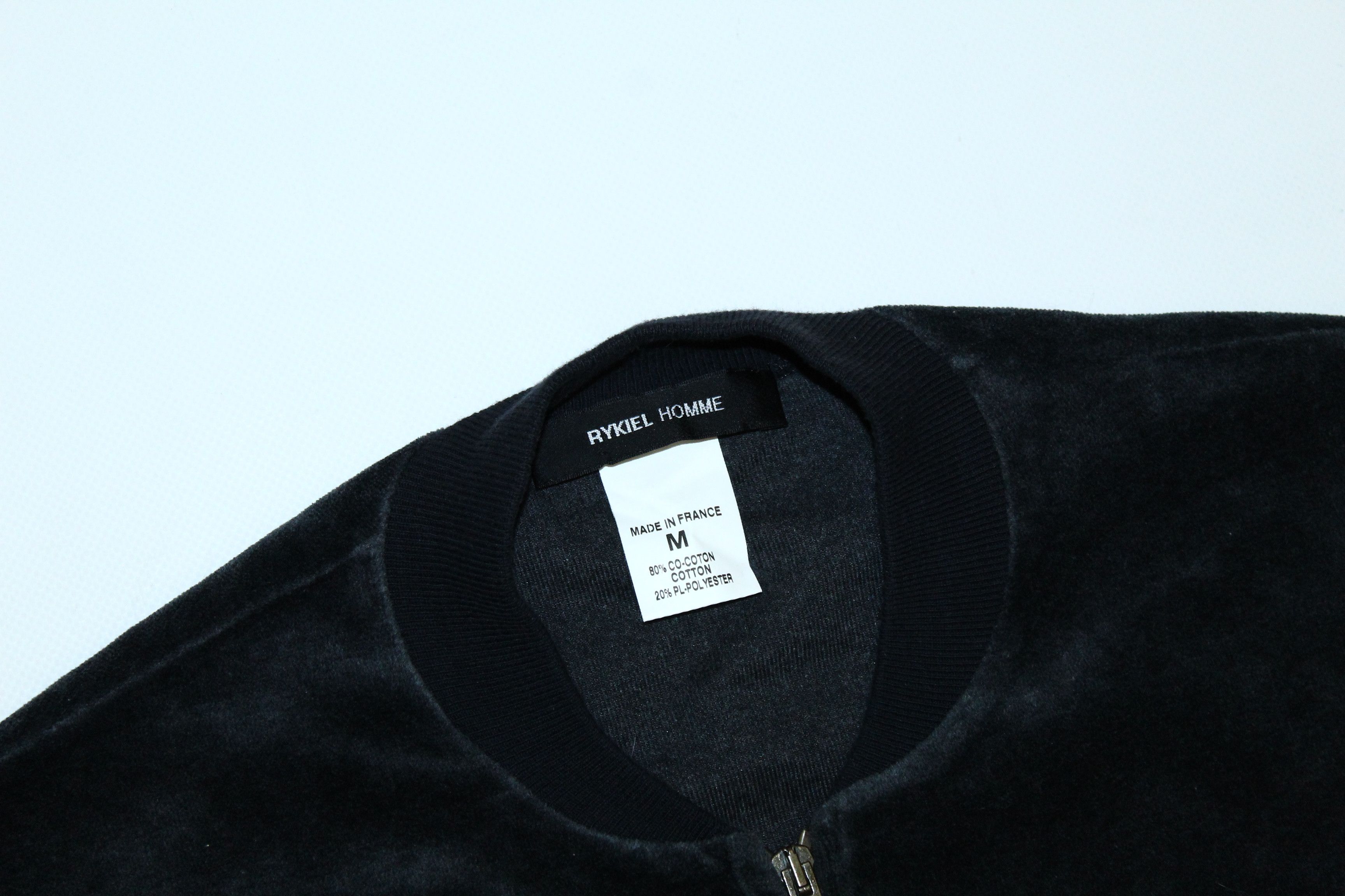 Sonia Rykiel Rykiel Homme Velvet Zipper Bomber Jacket. Made in France Size US M / EU 48-50 / 2 - 5 Thumbnail