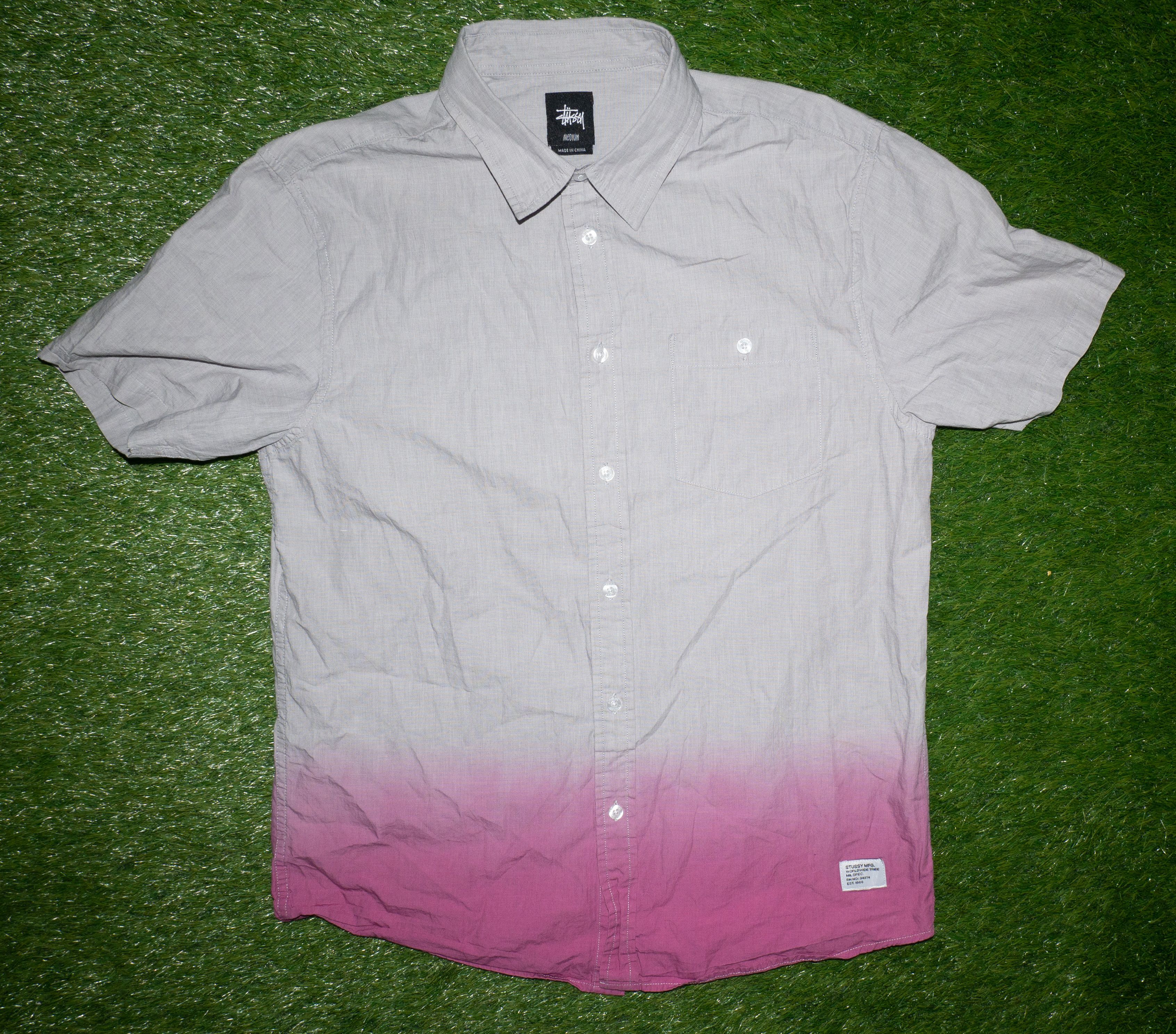Stussy STUSSY WRINKLY COTTON GAUZE SHIRT | Grailed
