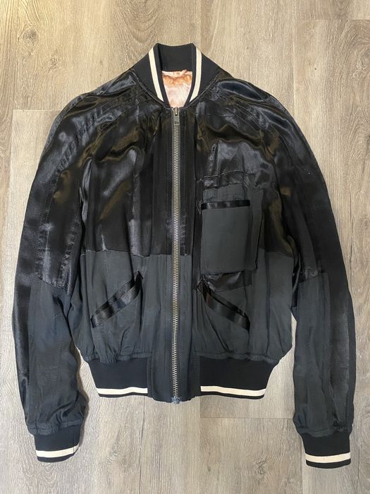 Haider ackermann sale silk bomber