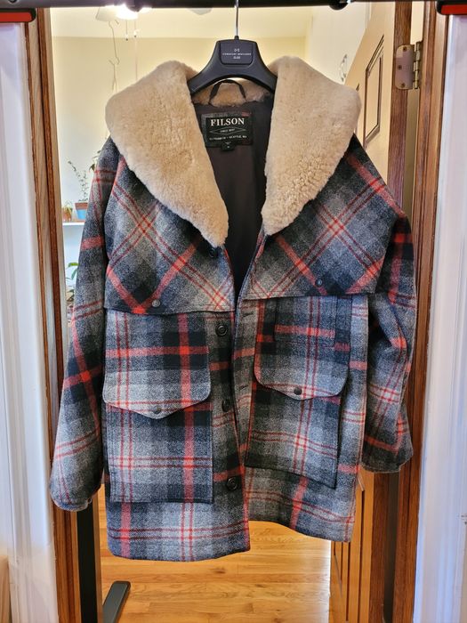 Lined Mackinaw Wool Packer Coat